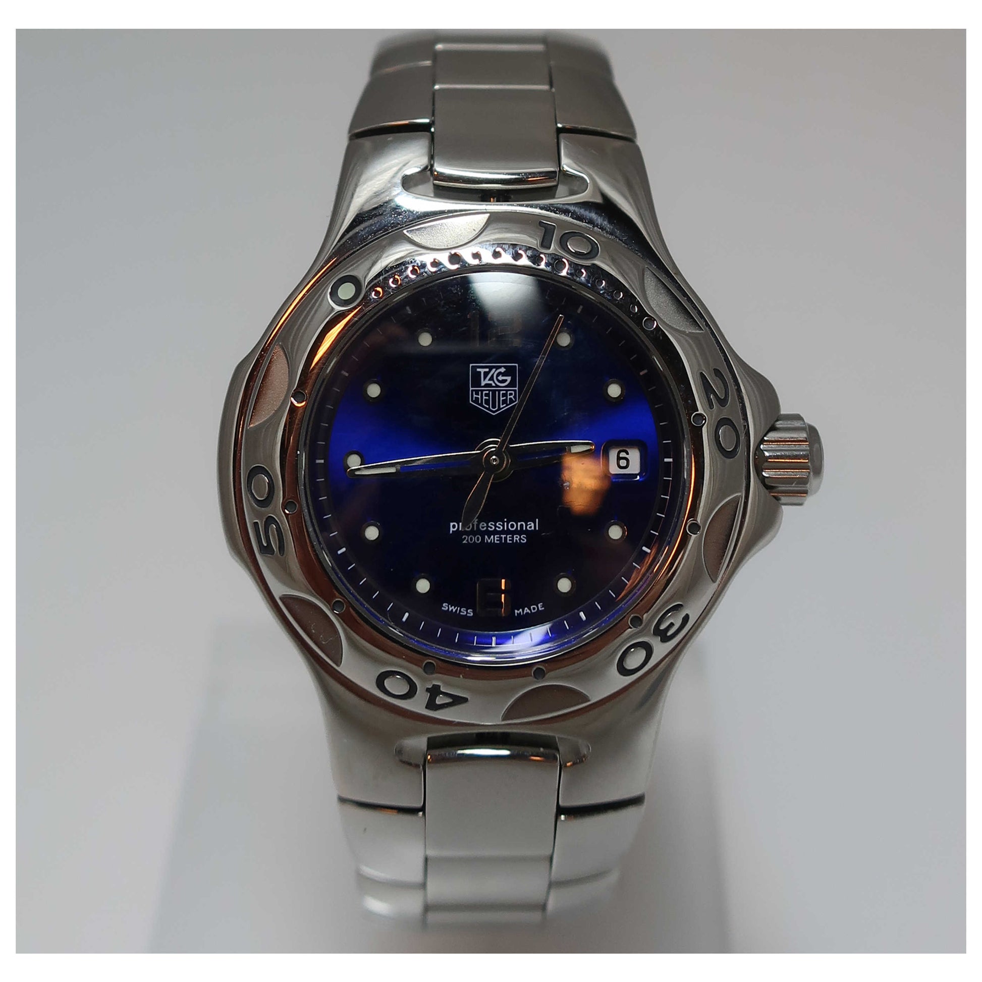 Front view of Tag Heuer Kirium Women's Swiss Quartz (Battery-Powered) Watch WL131F-BA0710-PO