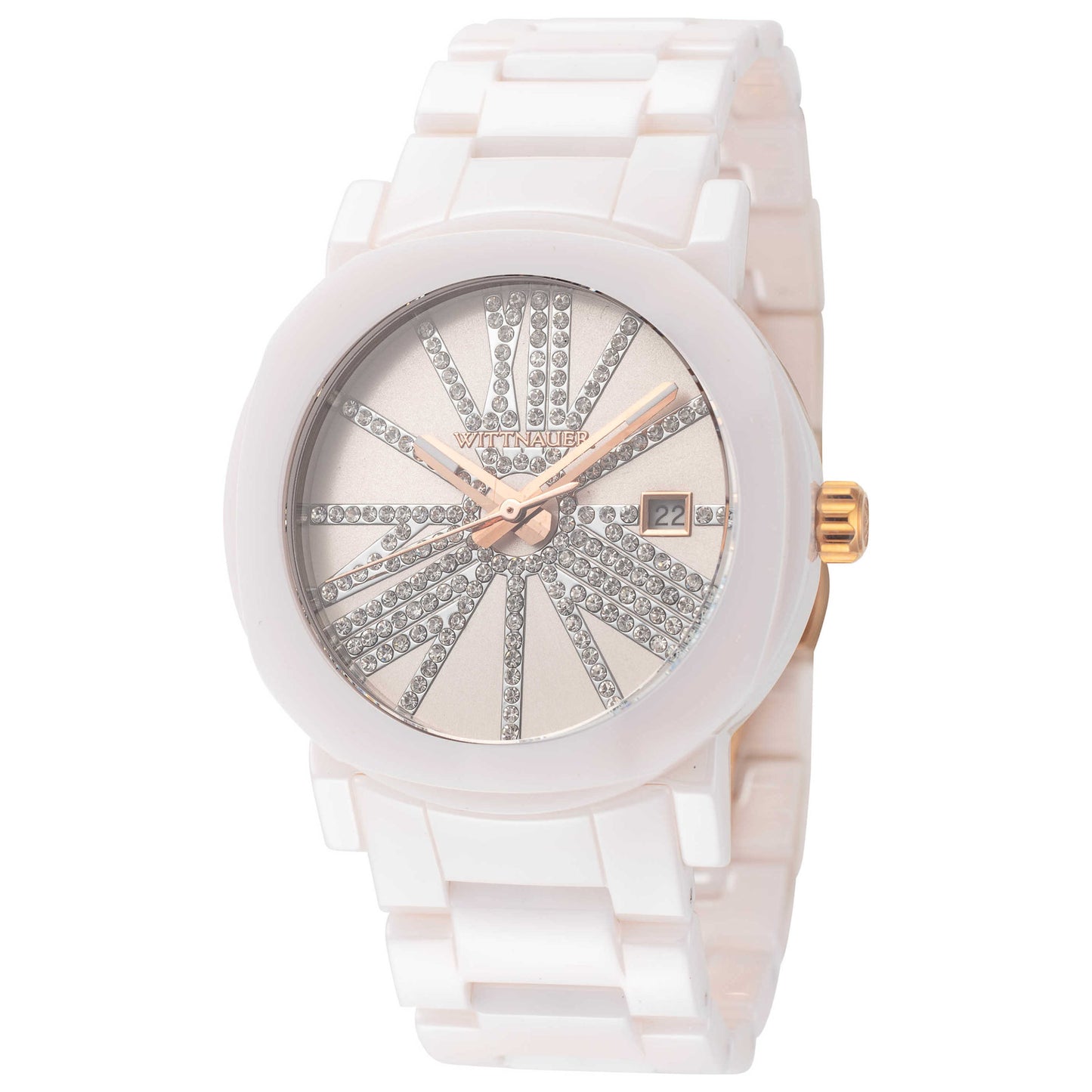 Front view of Wittnauer Ceramic Women's Quartz Watch WN4071