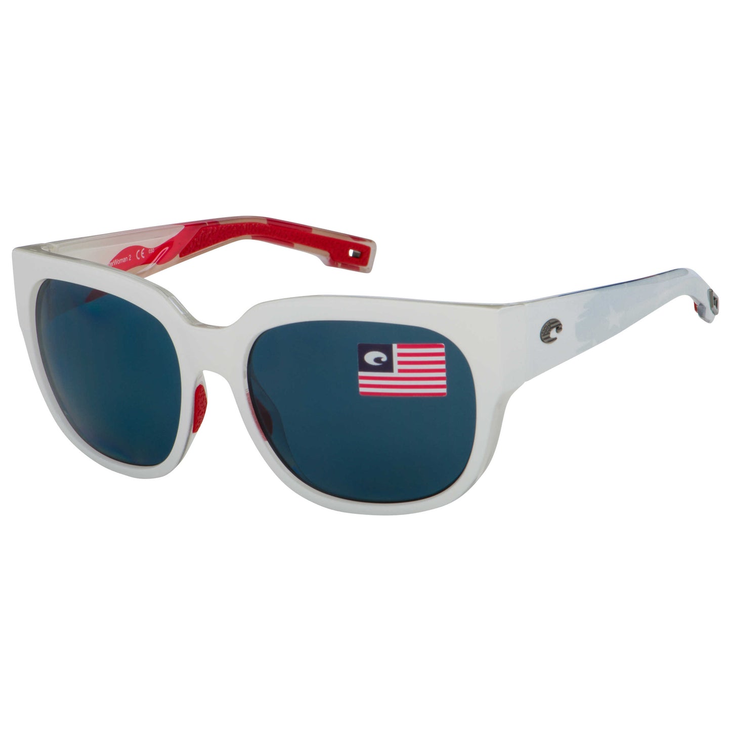 Front view of Costa del Mar Waterwoman II Women's Sunglasses WTR-405-OGP