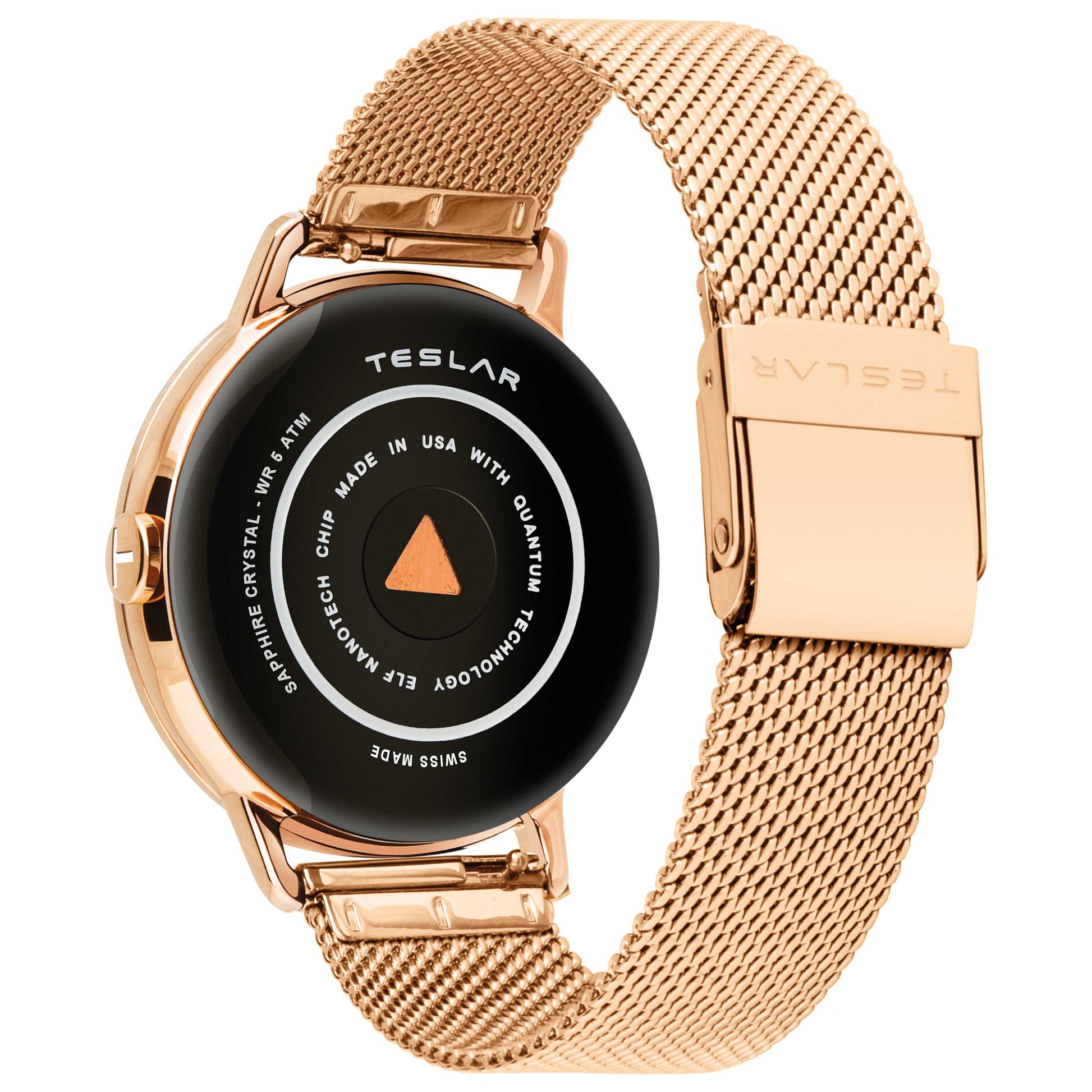 Back view of Teslar Re-Balance T-1 Women's Quartz Watch WTTK00519