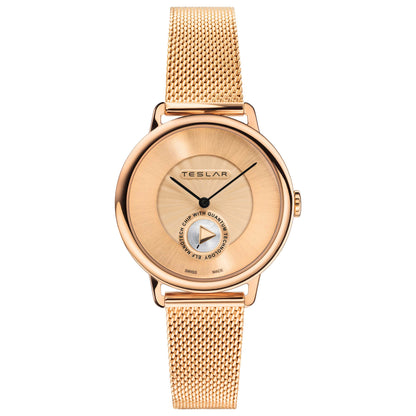 Front view of Teslar Re-Balance T-1 Women's Quartz Watch WTTK00519