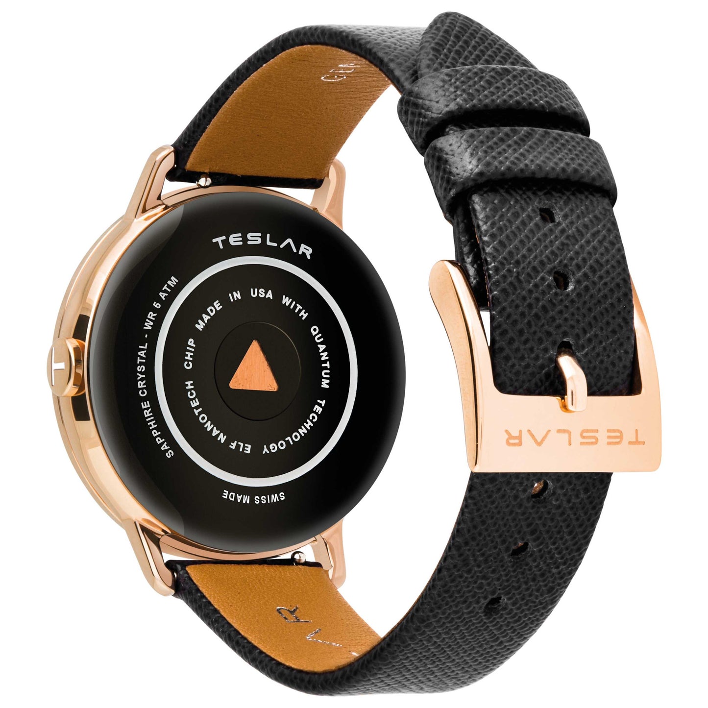 Back view of Teslar Re-Balance T-2 Women's Quartz Watch WTTM00519