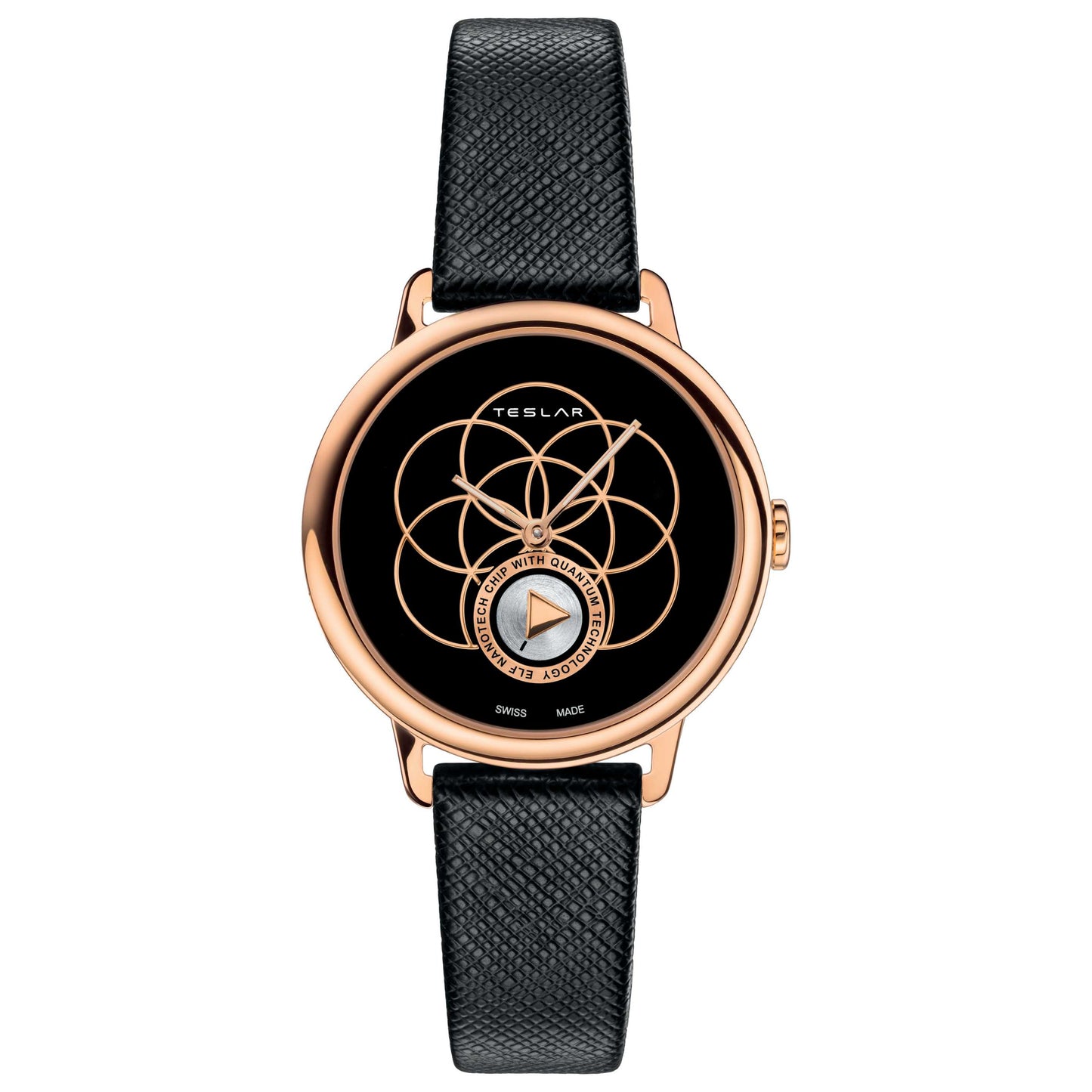 Front view of Teslar Re-Balance T-2 Women's Quartz Watch WTTM00519