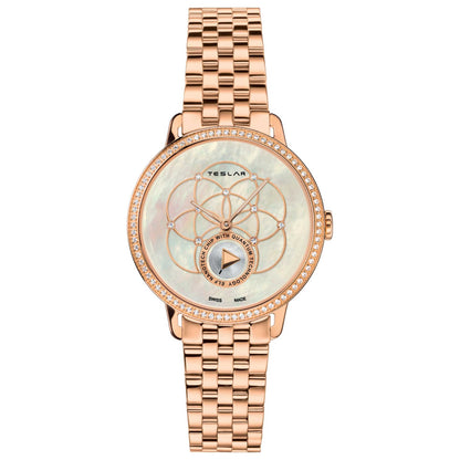 Front view of Teslar Re-Balance T-2 Women's Quartz Watch WTTM00619