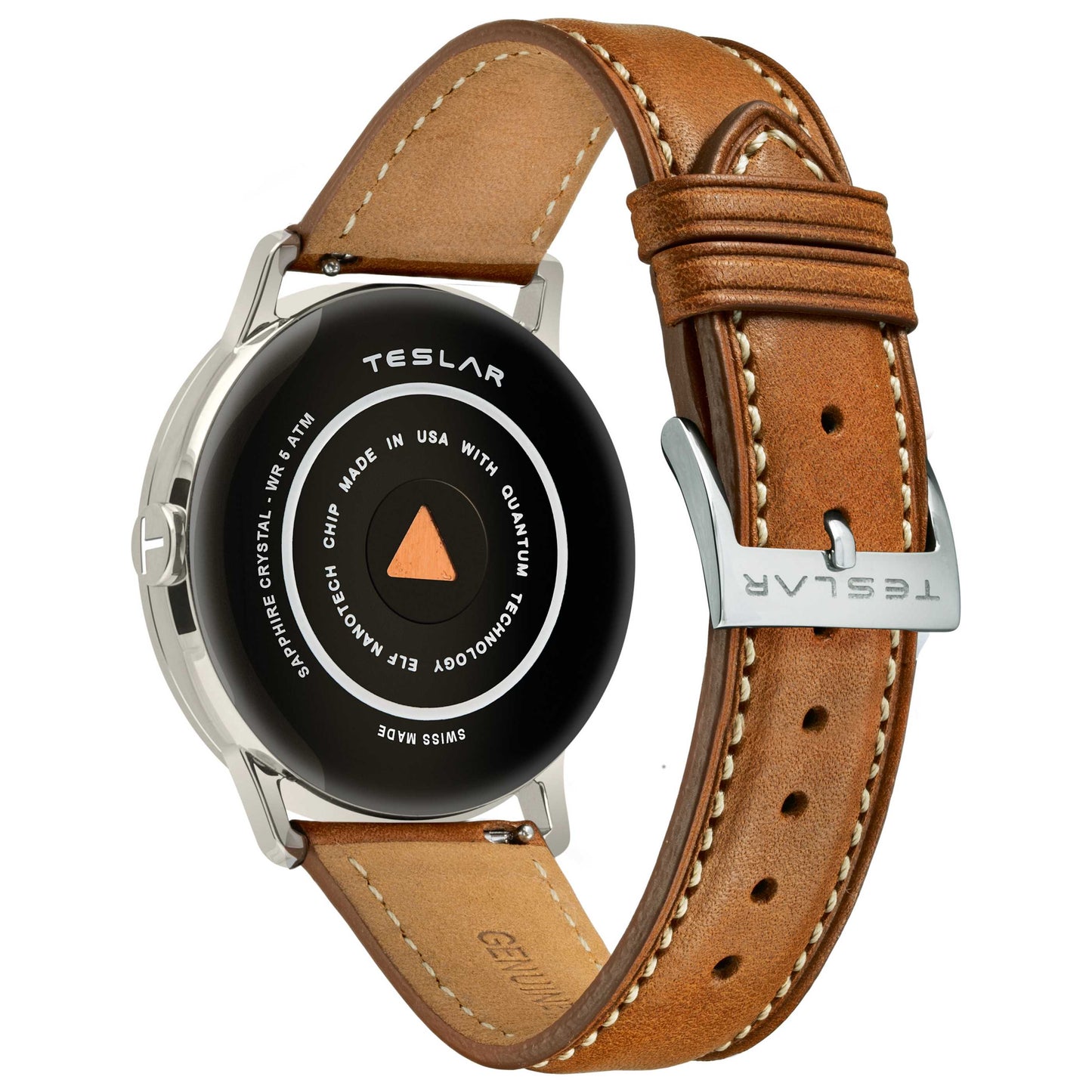 Back view of Teslar Re-Balance T-1 Unisex Quartz Watch WTTN00119