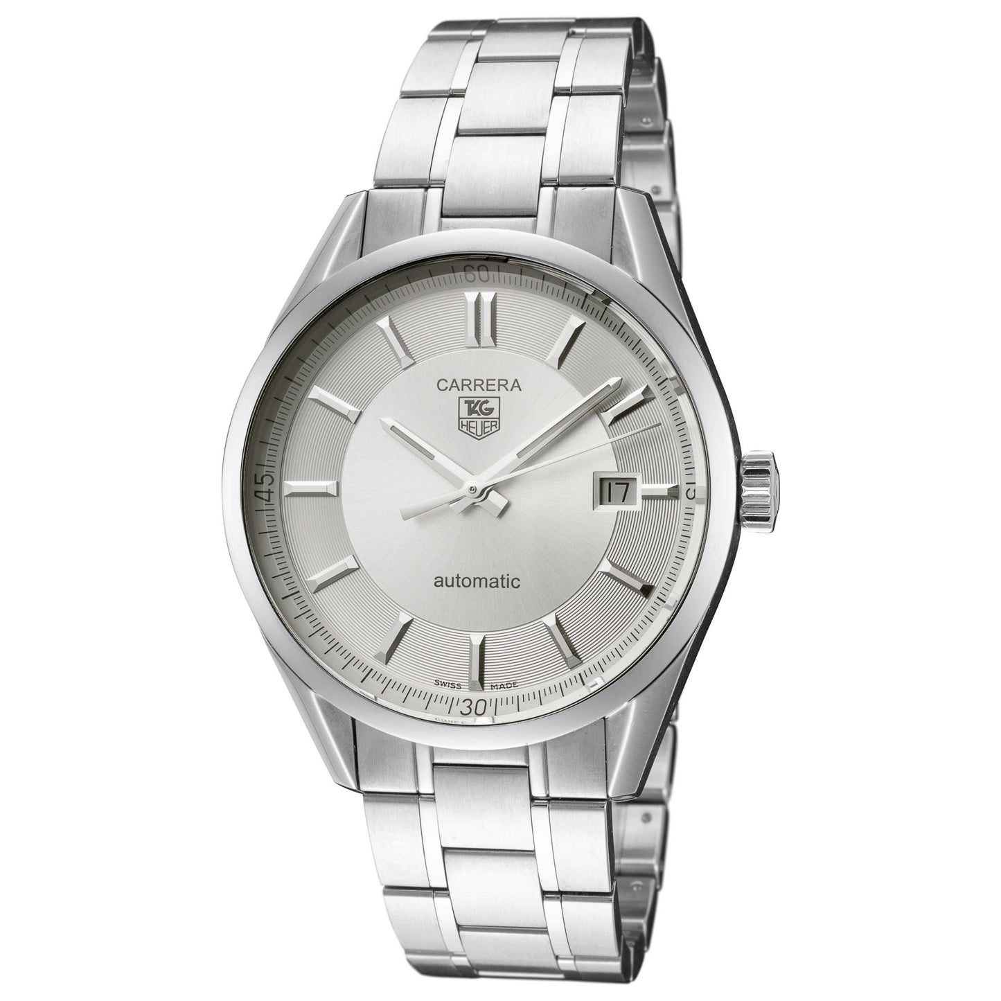 Front view of Tag Heuer Carrera Women's Automatic Watch WV211A-BA0787