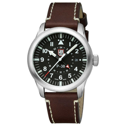 Front view of Luminox P-38 Lightning Men's Quartz Watch XA.9521