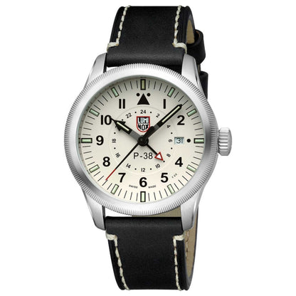 Front view of Luminox P-38 Lightning Men's Quartz Watch XA.9527