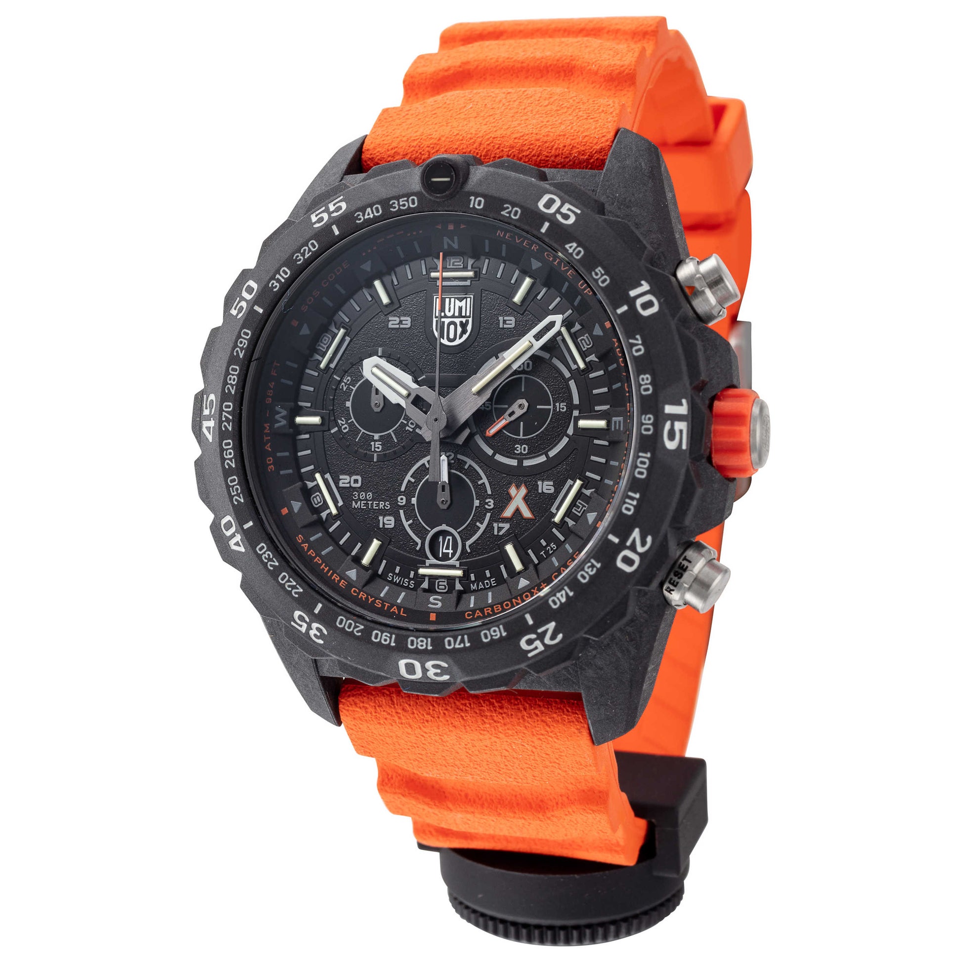 Front view of Luminox Bear Grylls Survival Men's Quartz Watch XB-3749