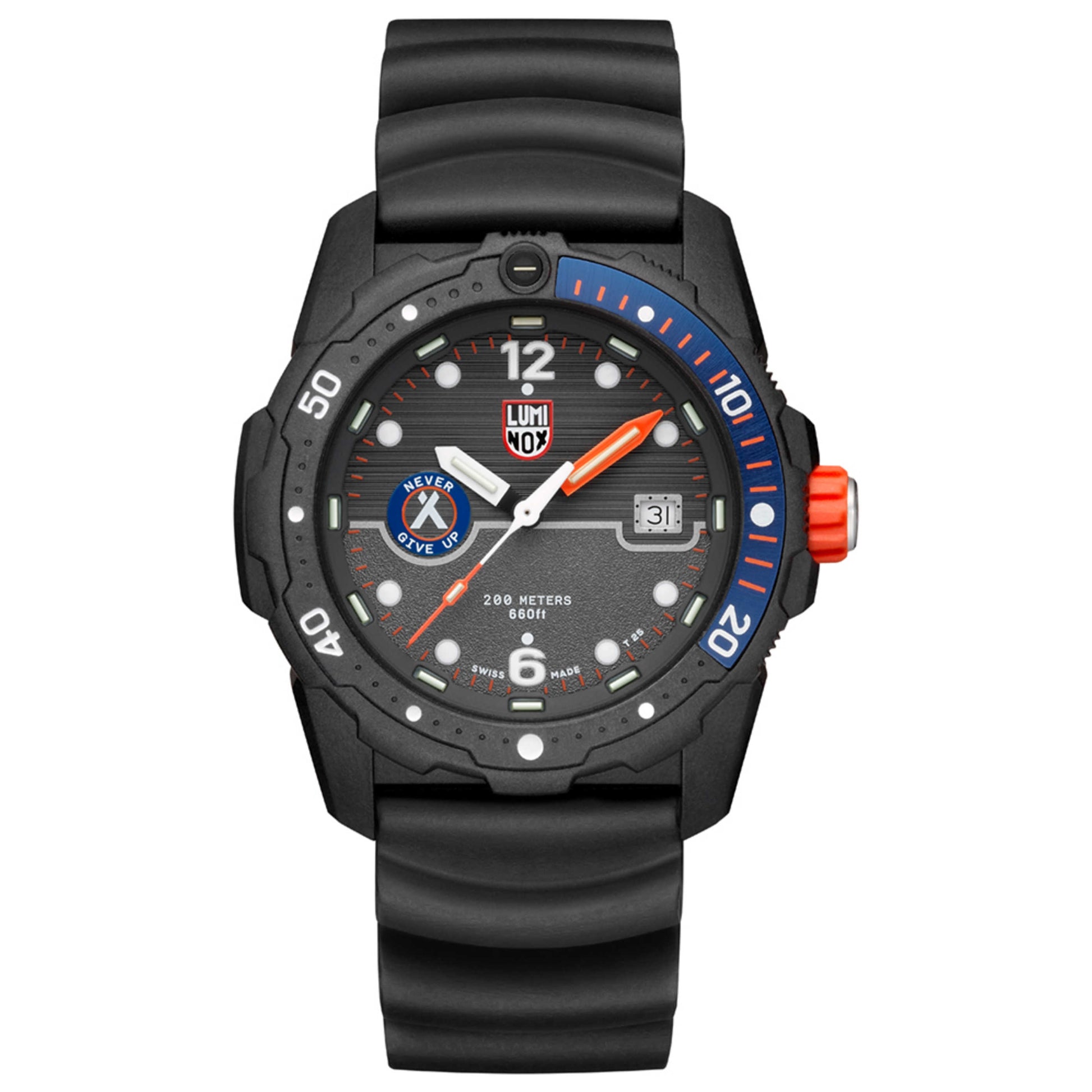 Front view of Luminox Bear Grylls Survival Men's Quartz Watch XB.3723