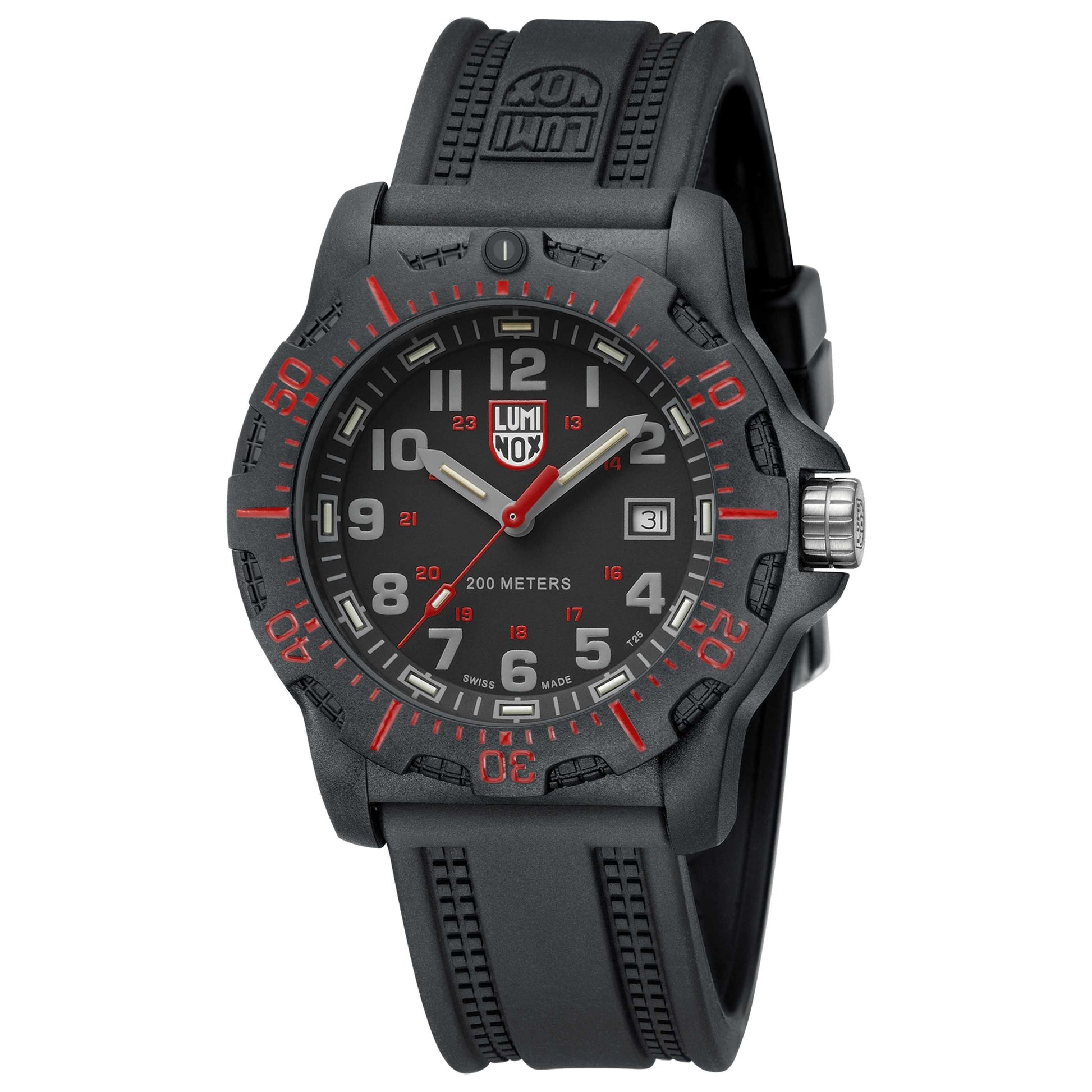 Front view of Luminox Black OPS Men's Quartz Watch XL.8895