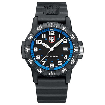 Front view of Luminox Leatherback Sea Turtle Men's Quartz Watch XS.0324