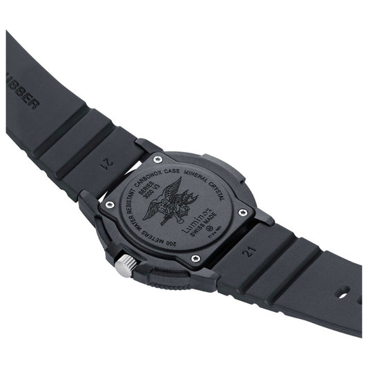 Back view of Luminox Navy Seal Men's Quartz Watch XS.3005.F