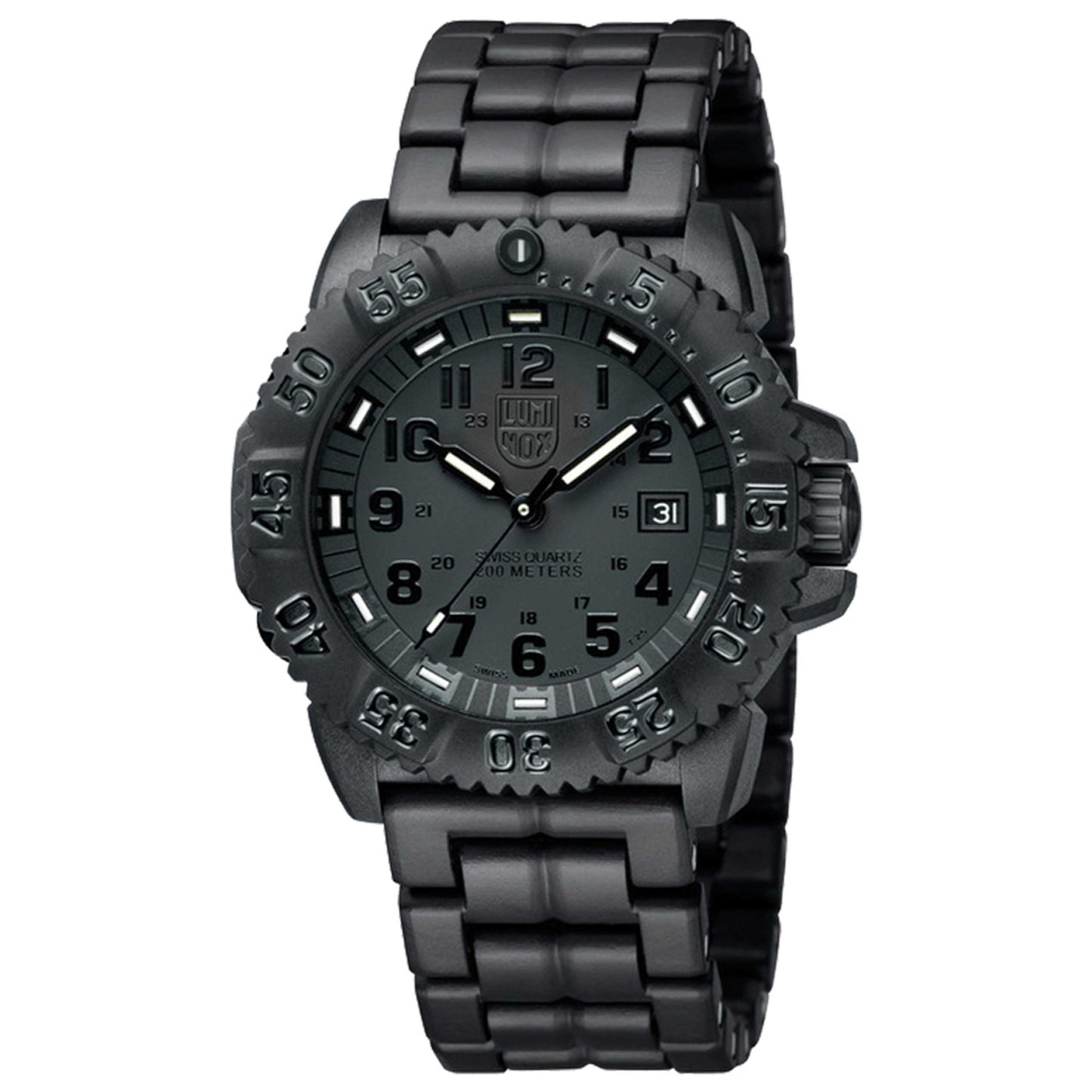 Front view of Luminox Navy Seal Men's Quartz Watch XS.3052.BO.L