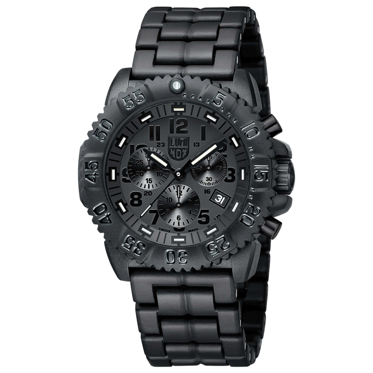 Front view of Luminox Navy Seal Colormark Men's Quartz Watch XS.3082.BO