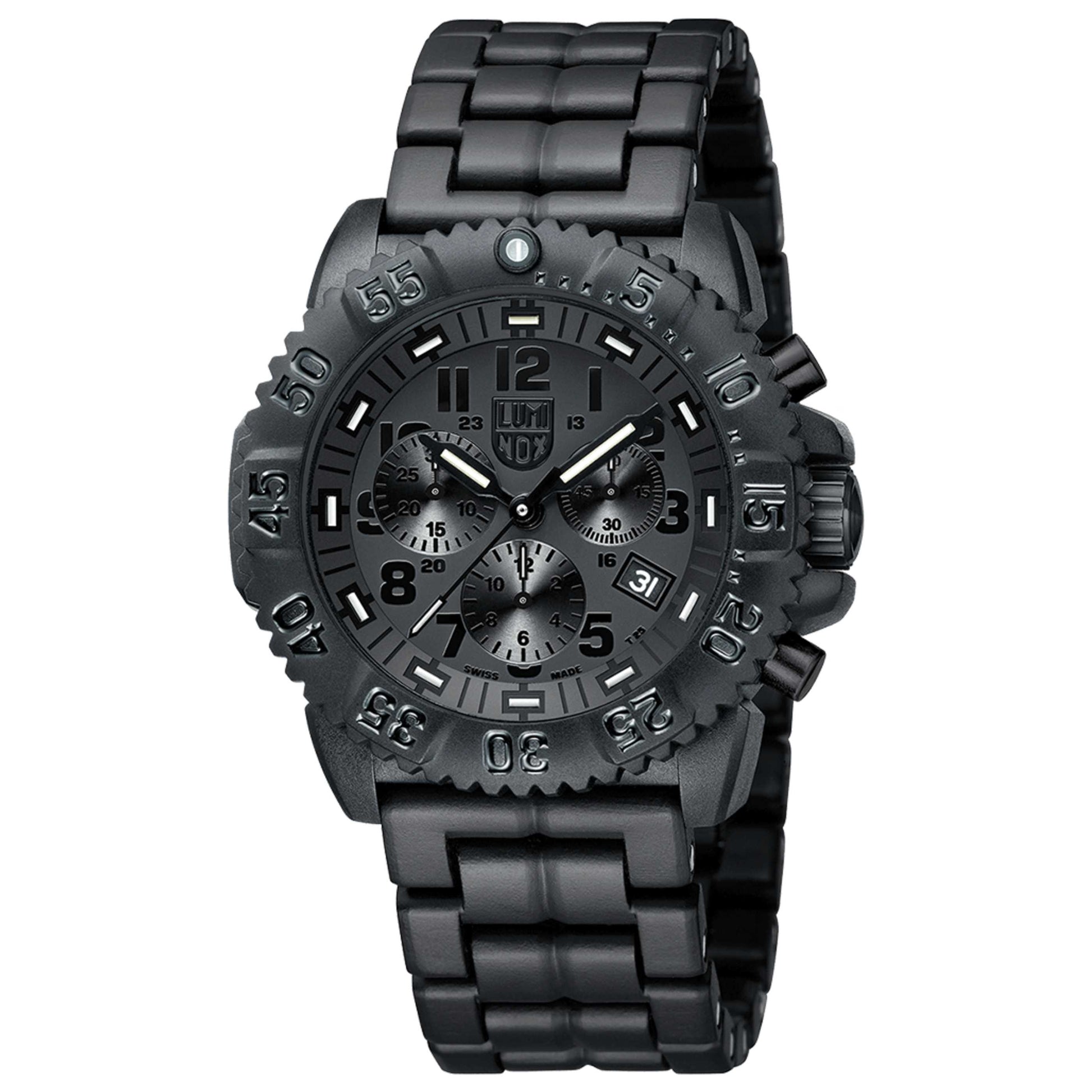 Front view of Luminox Navy Seal Colormark Men's Quartz Watch XS.3082.BO