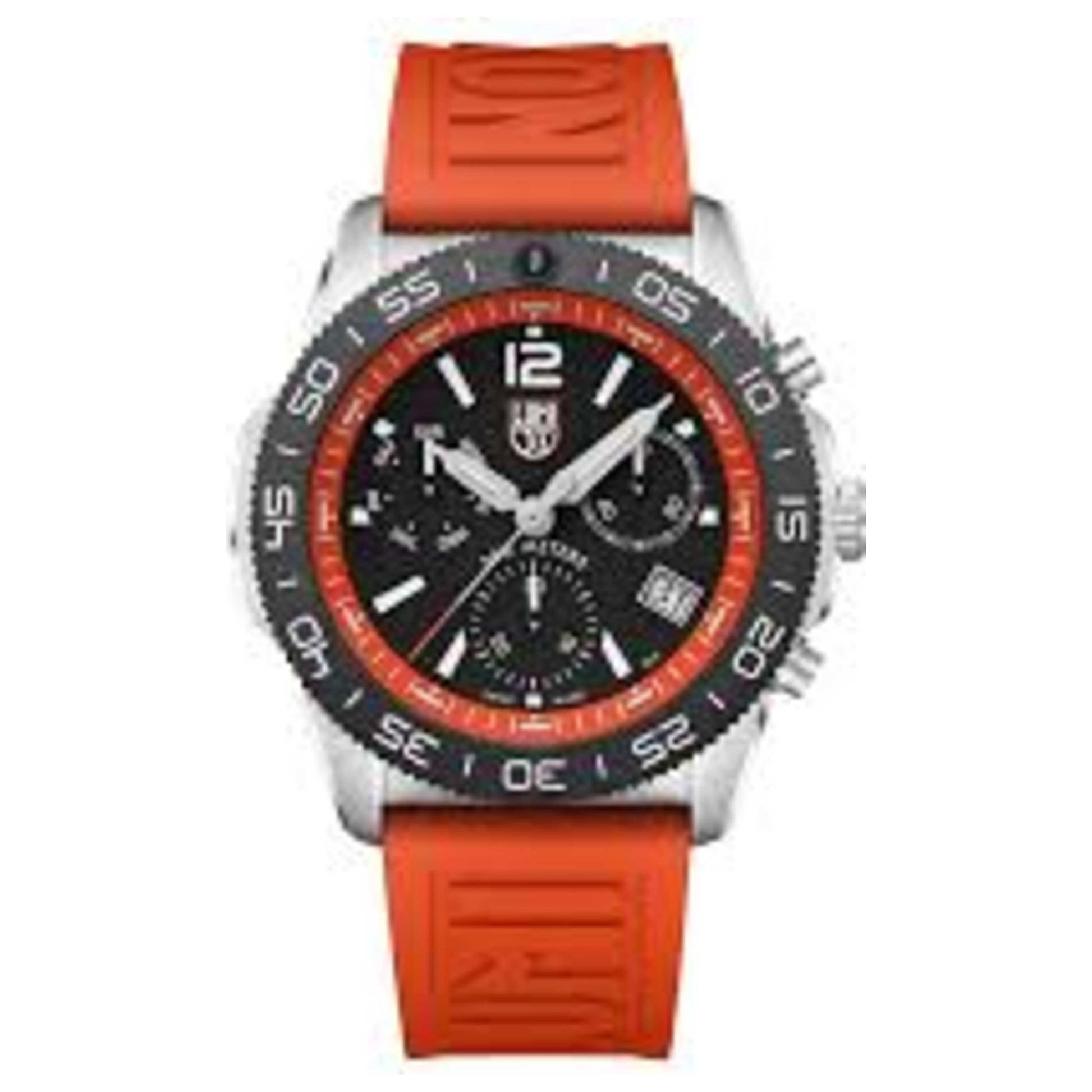 Front view of Luminox Pacific Diver Ripple Men's Quartz Watch XS.3149