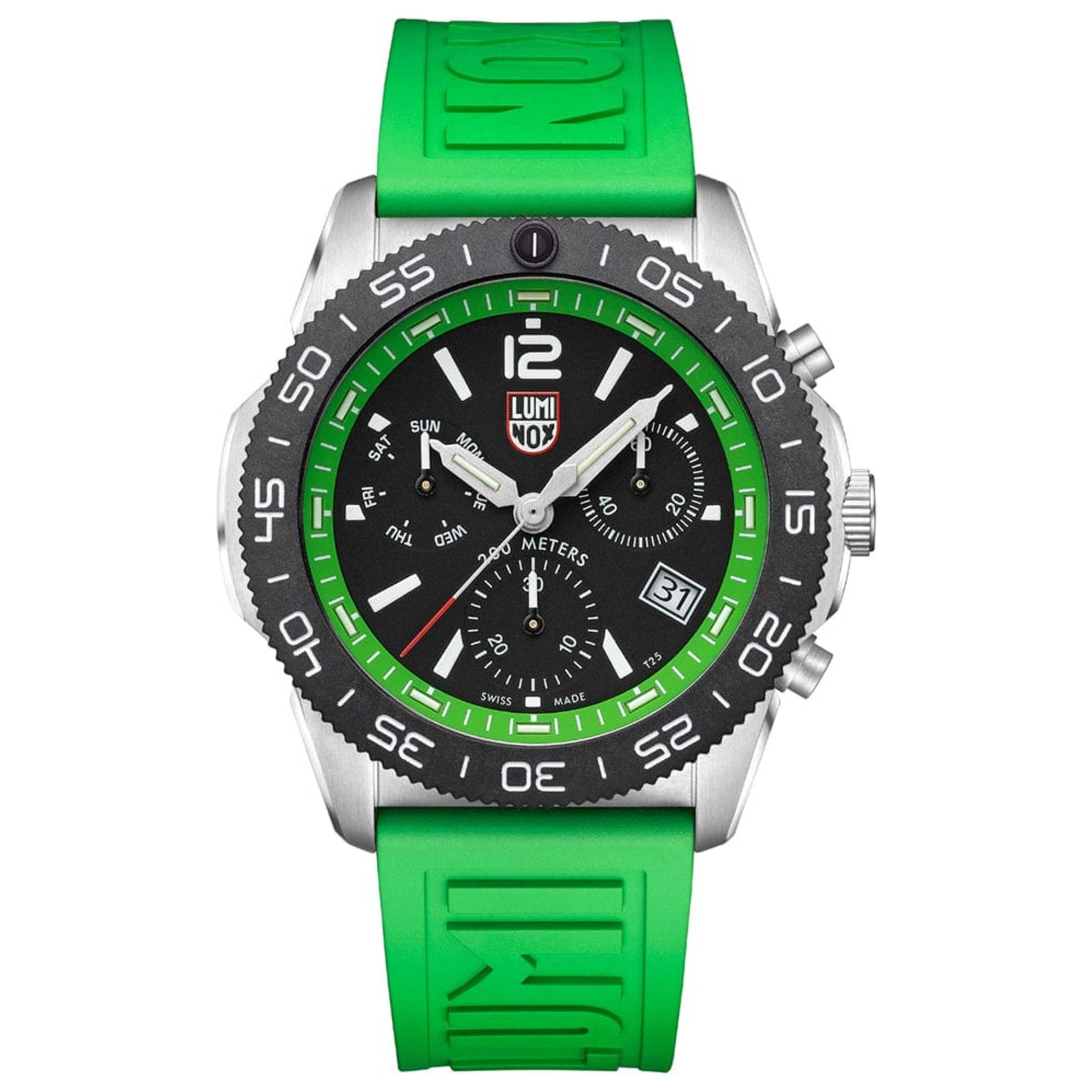 Front view of Luminox Pacific Diver Ripple Men's Quartz Watch XS.3157.NF