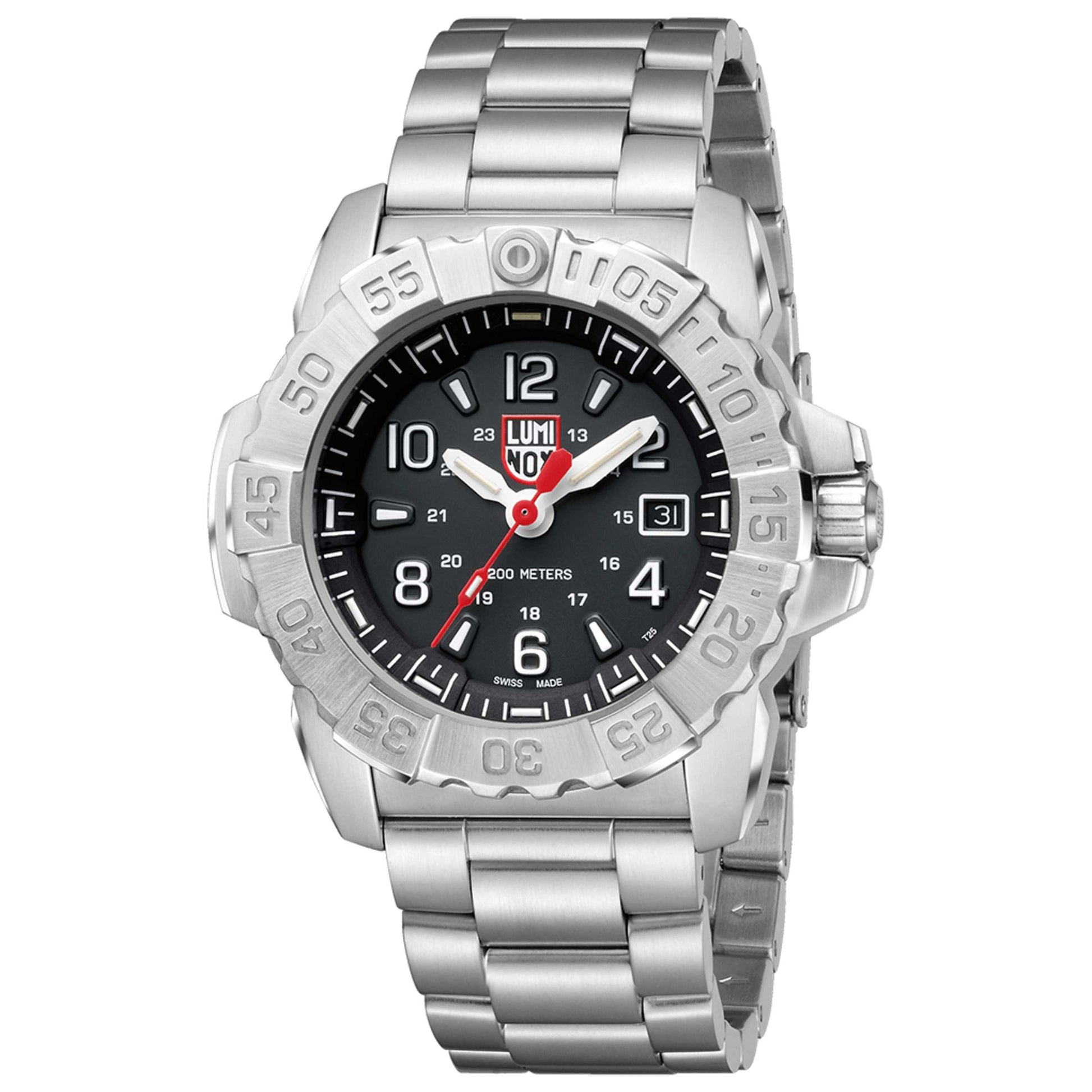 Front view of Luminox Navy Seal Men's Quartz Watch XS.3252