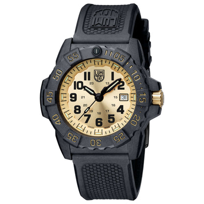 Front view of Luminox Navy Seal Men's Quartz Watch XS.3505.GP.1