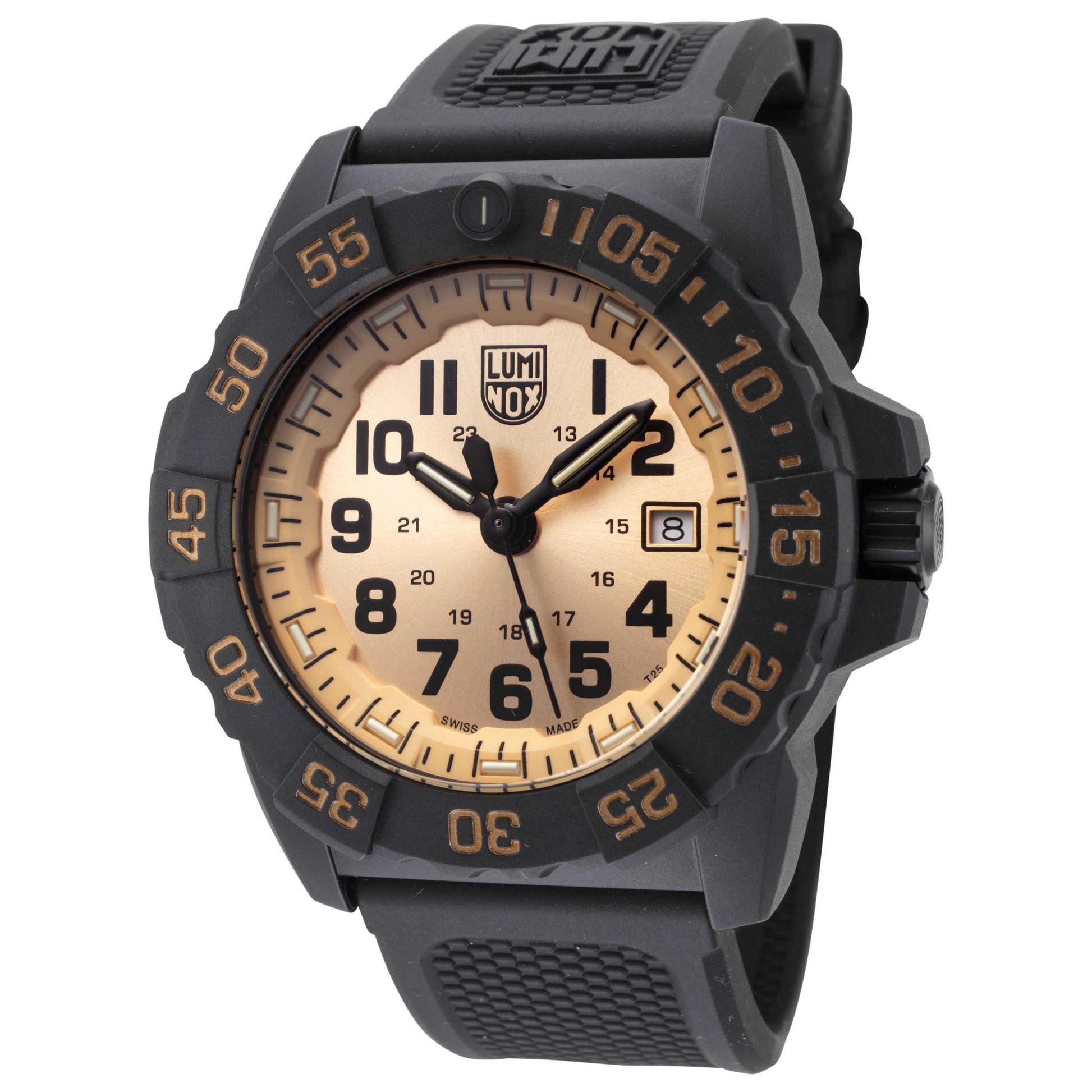 Front view of Luminox Navy Seal Men's Quartz Watch XS.3505.GP.1