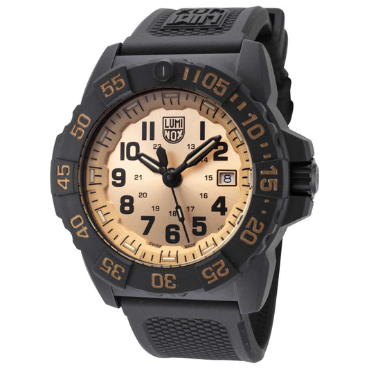 Front view of Luminox Navy Seal Men's Quartz Watch XS.3505.GP.1