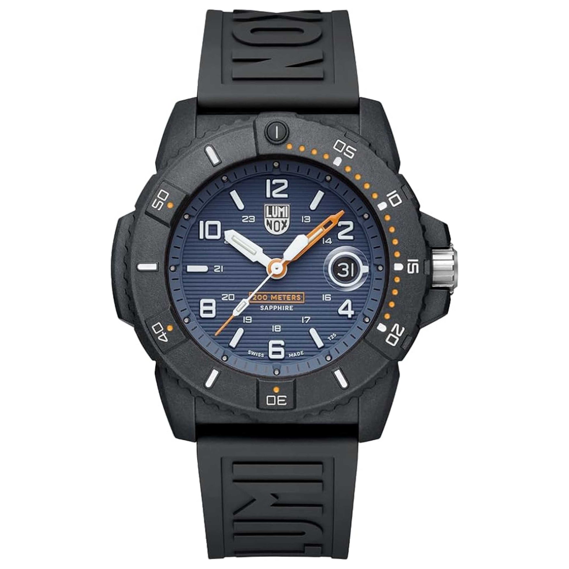 Front view of Luminox Navy Seal Men's Quartz Watch XS.3602.NSF