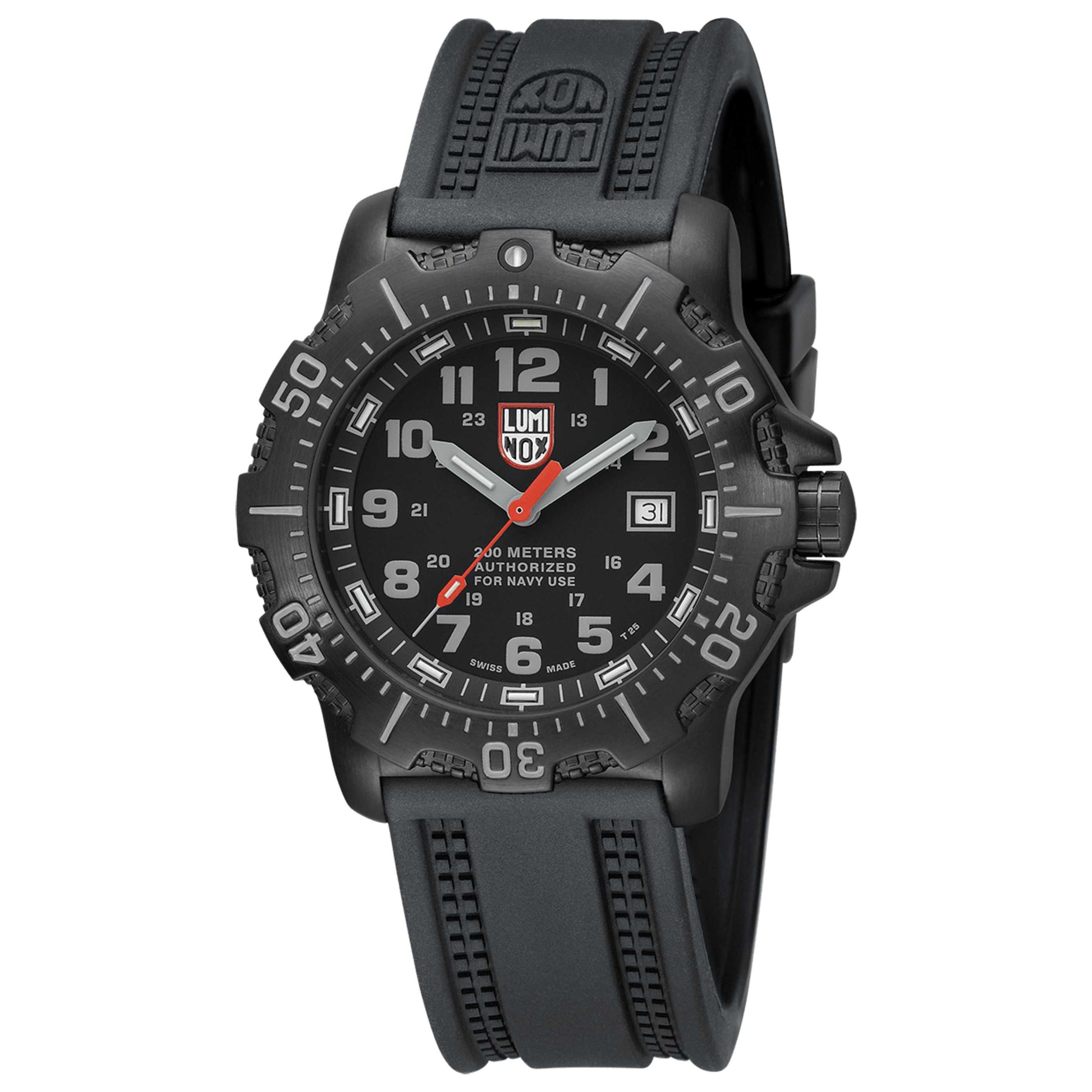 Front view of Luminox Navy Seal Men's Quartz Watch XS.4221.NV.F
