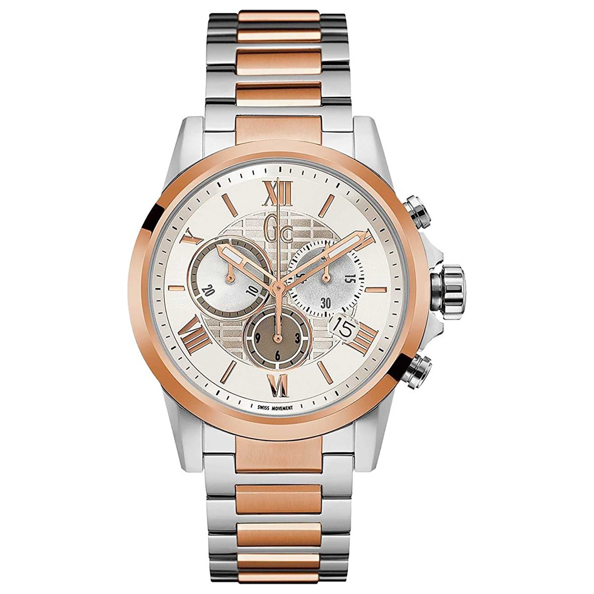 Front view of Guess Fashion Men's Quartz Watch Y08008G1