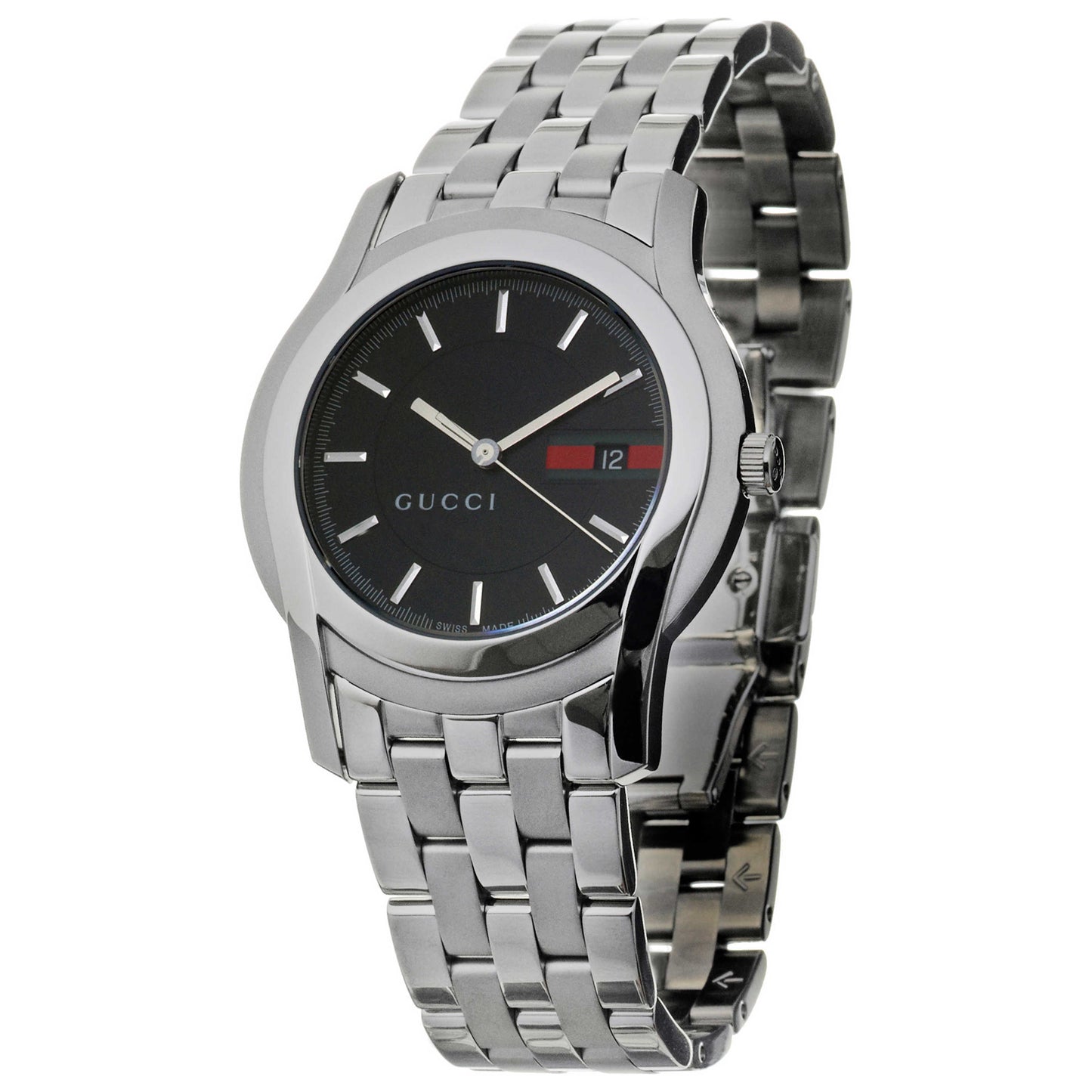 Front view of Gucci 5500 Men's Watch YA055202