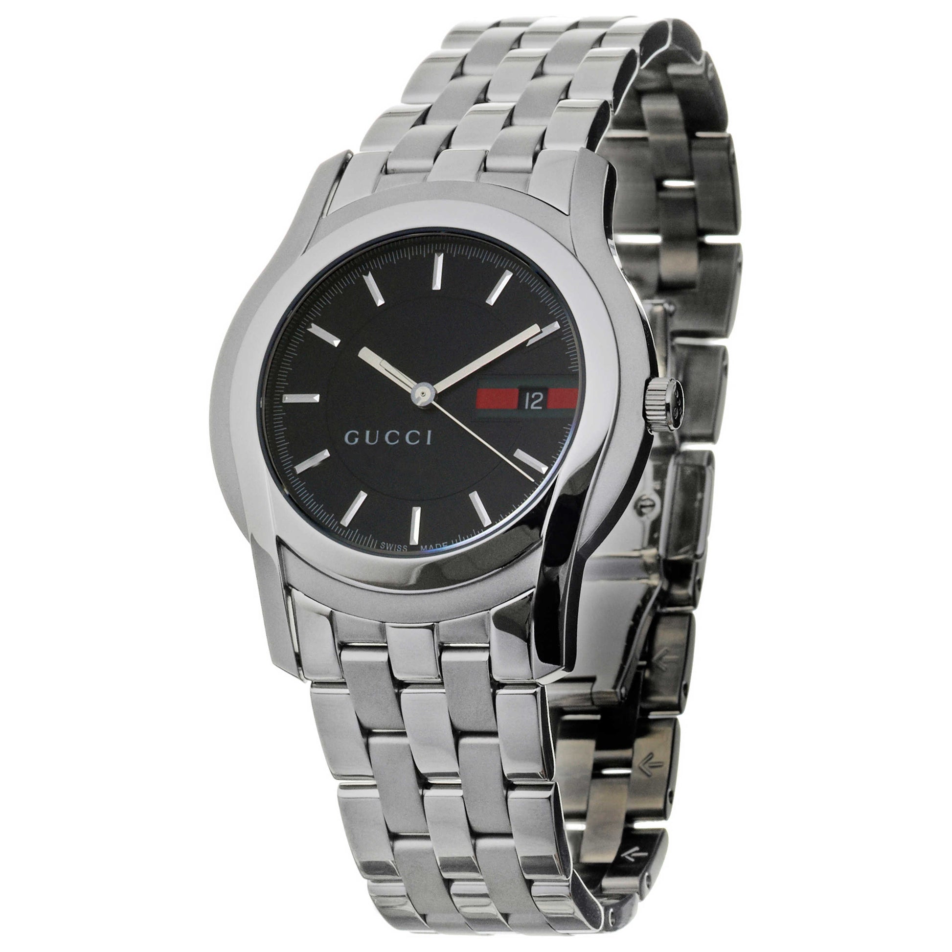 Front view of Gucci 5500 Men's Watch YA055202