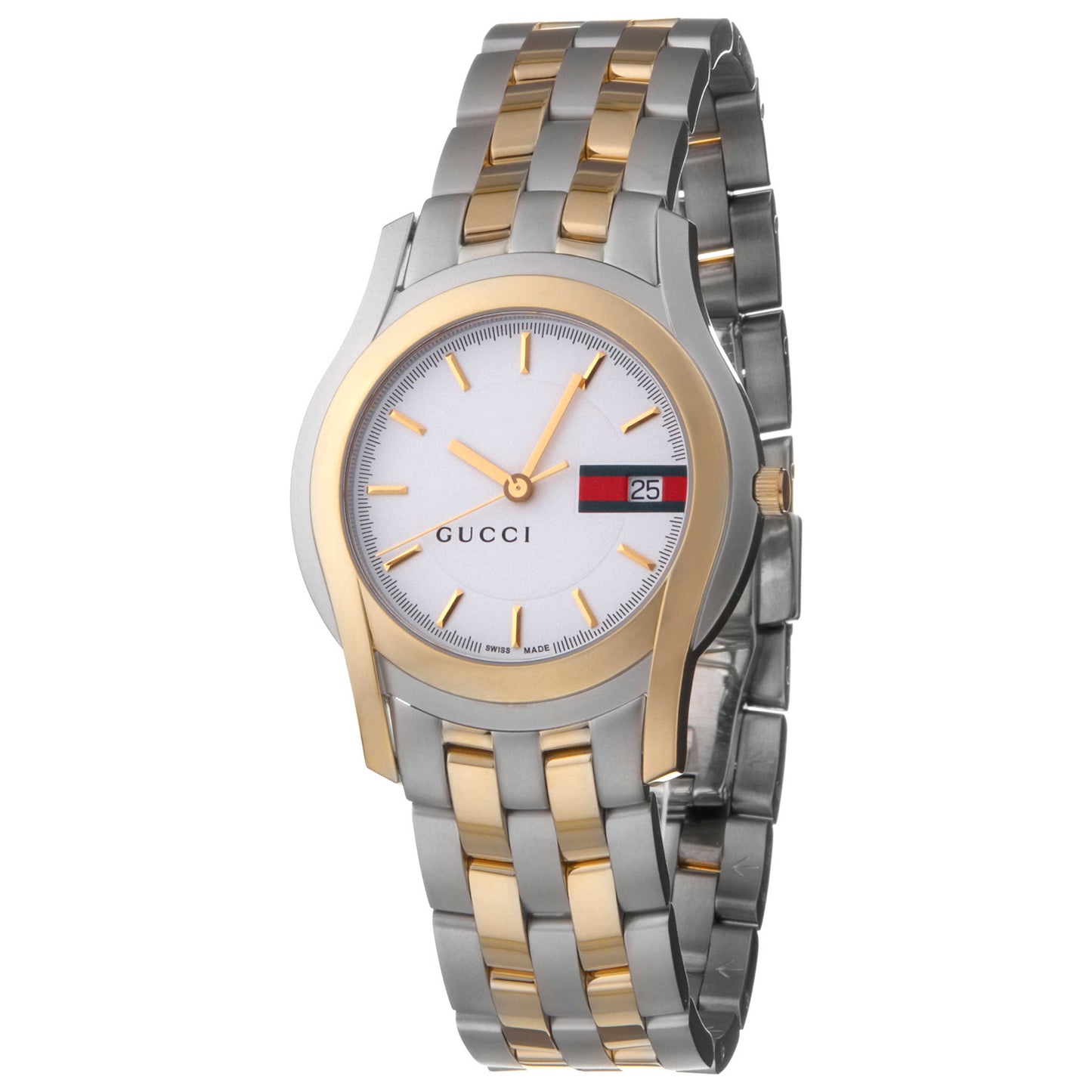 Front view of Gucci 5500 Men's Watch YA055313