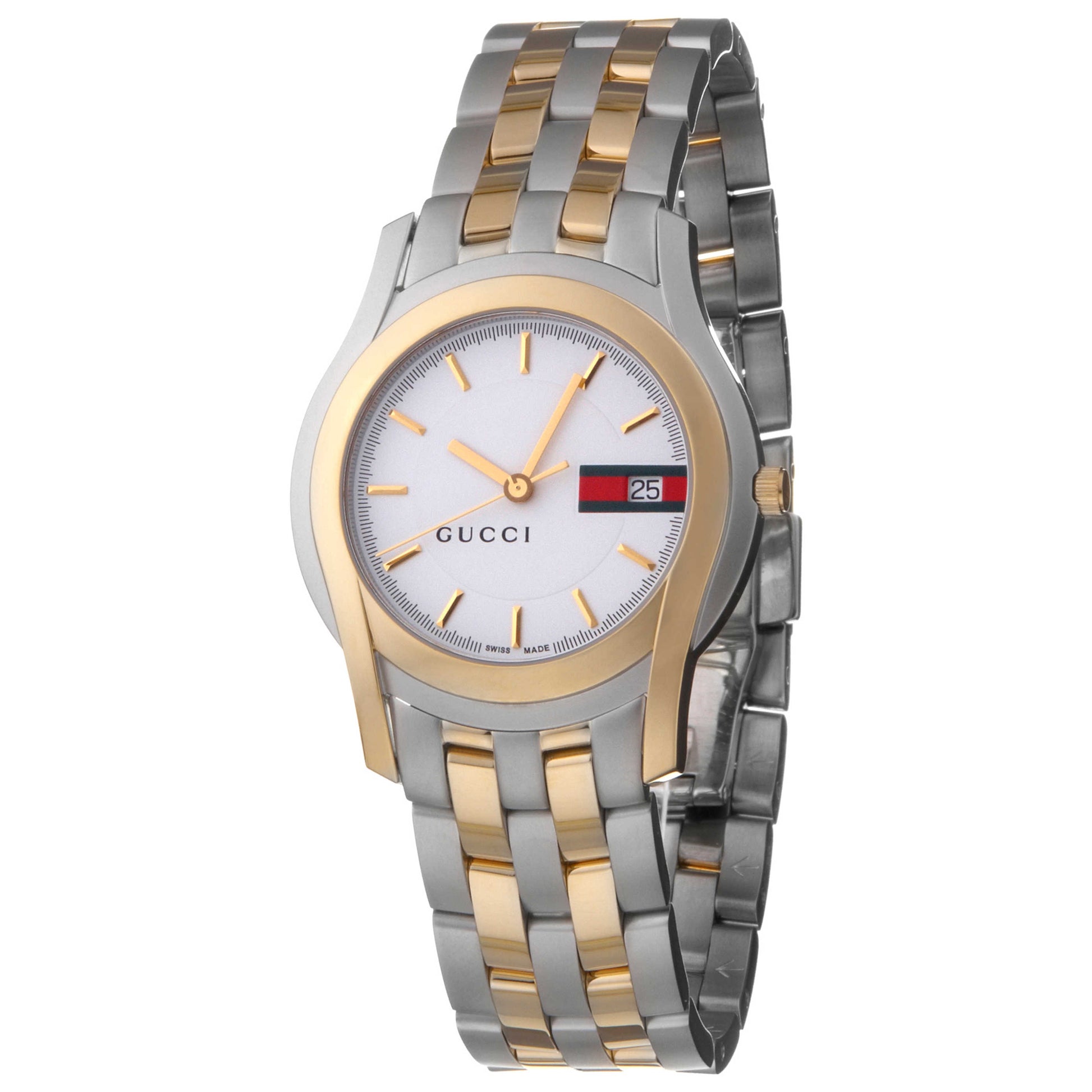 Front view of Gucci 5500 Men's Watch YA055313