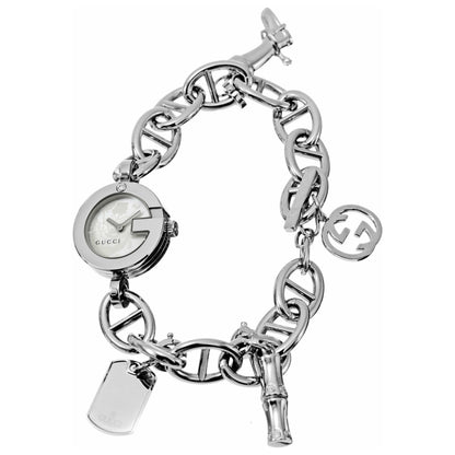 Front view of Gucci 107 Women's Watch YA107508