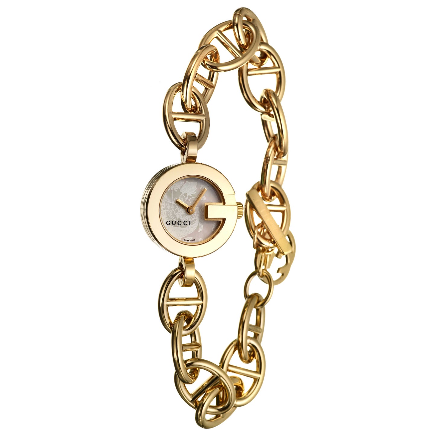 Front view of Gucci 107 Women's Watch YA107512