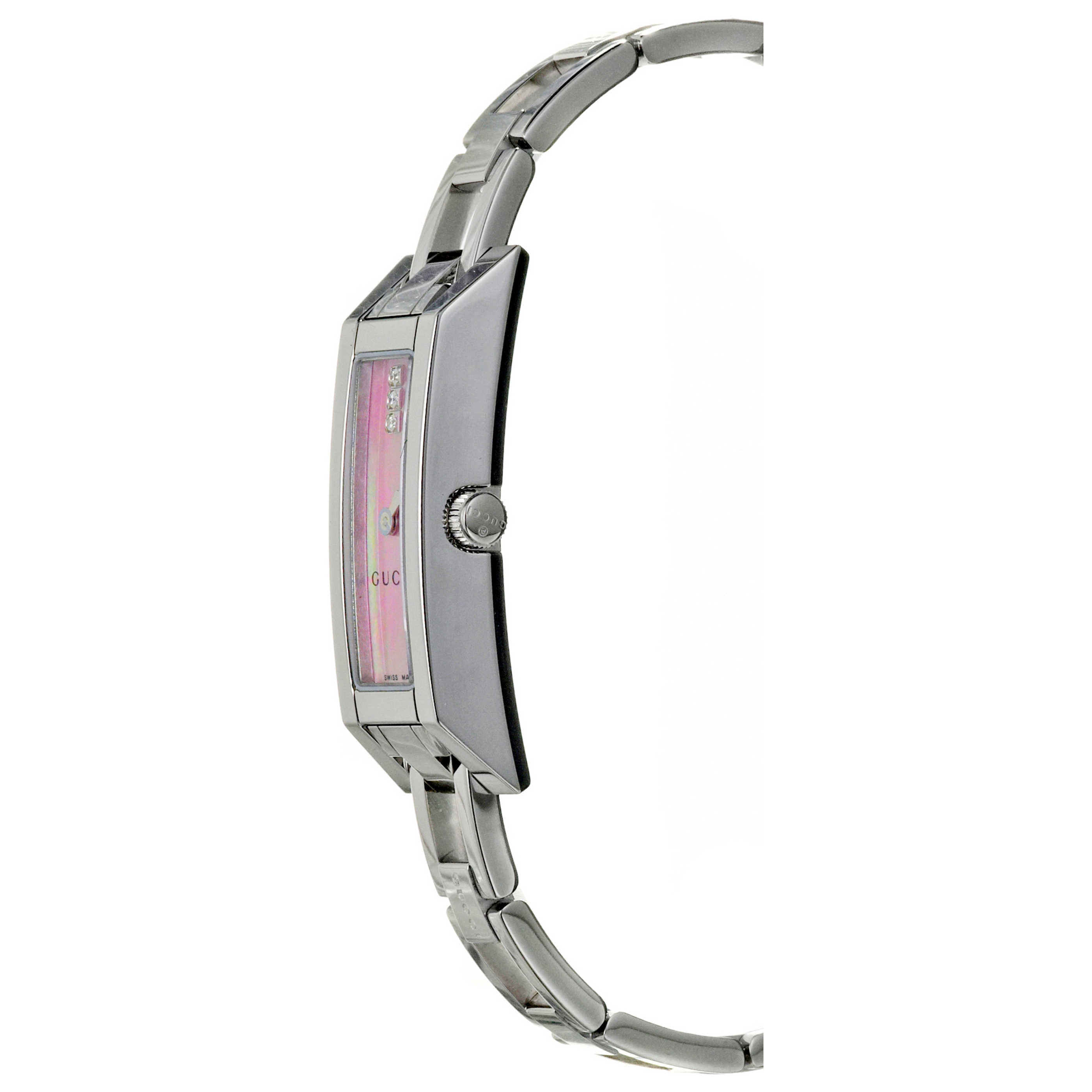 GUCCI シルバー アナログクォーツ腕時計110 Gucci 110 YA110515 – Ashford.com
