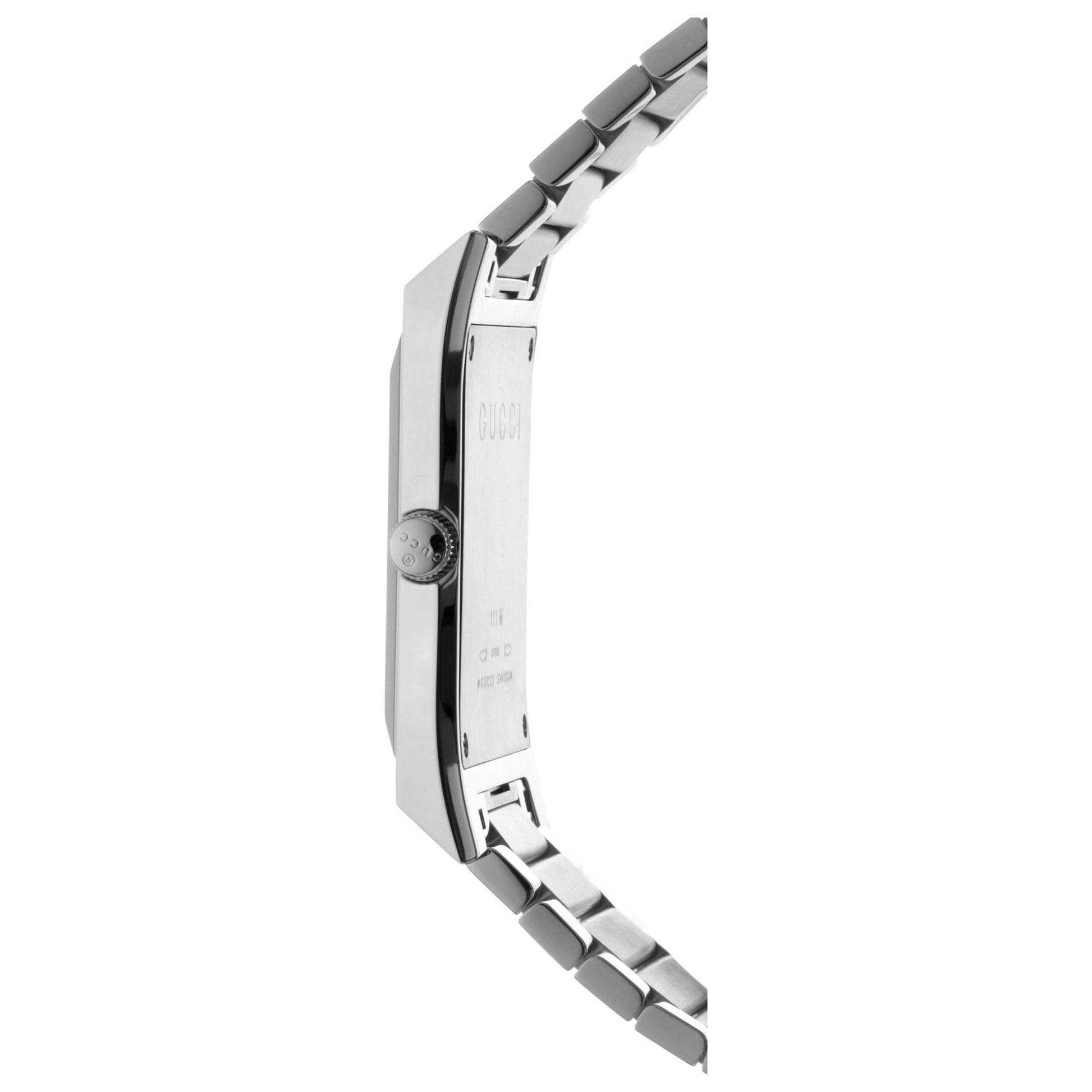Gucci 111 Men's Swiss Quartz (Battery-Powered) Watch YA111302 - Image #4