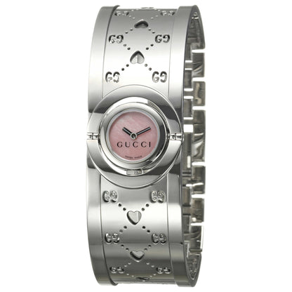 Front view of Gucci 112 Twirl Women's Watch YA112526