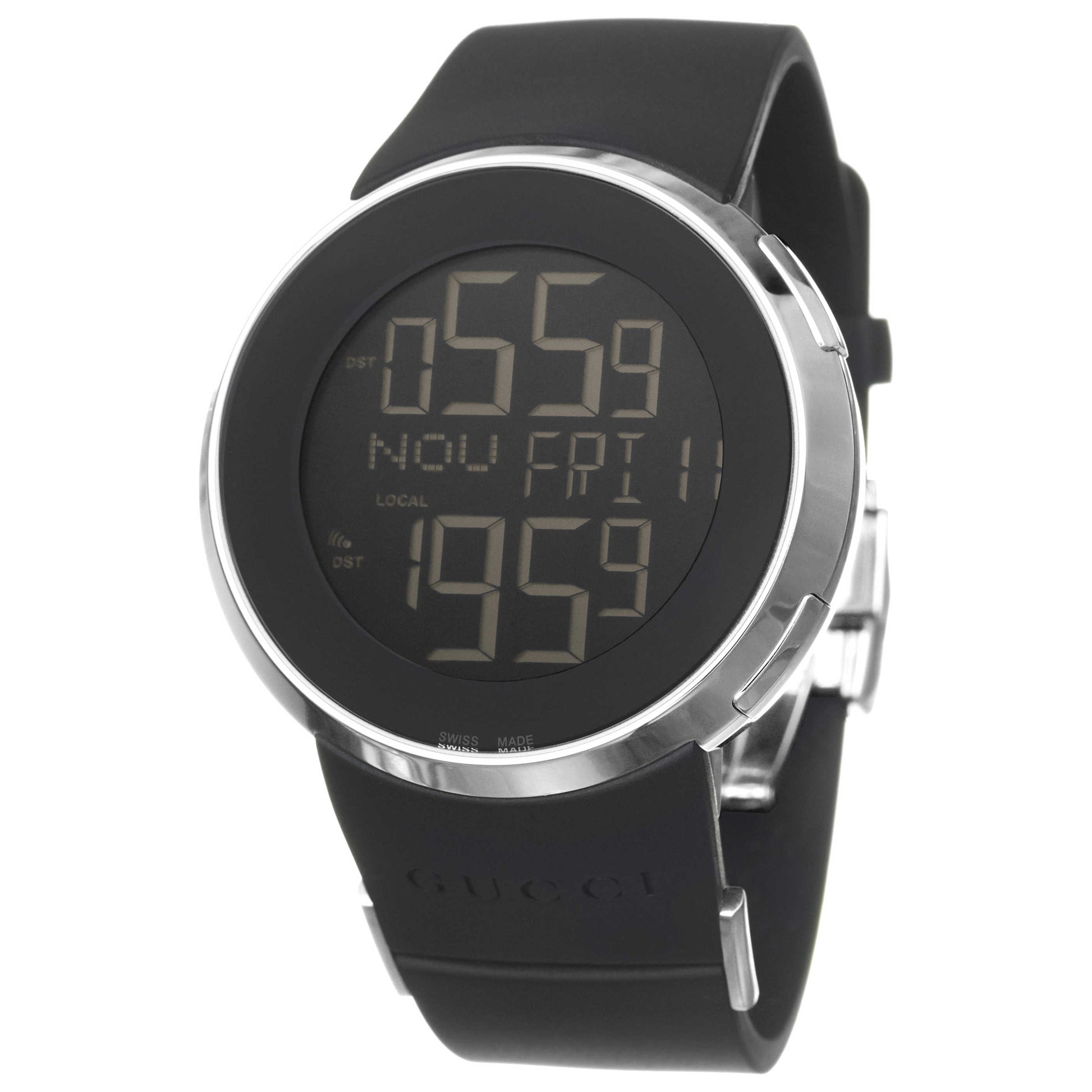 Front view of Gucci 114 XL Men's Watch YA114202