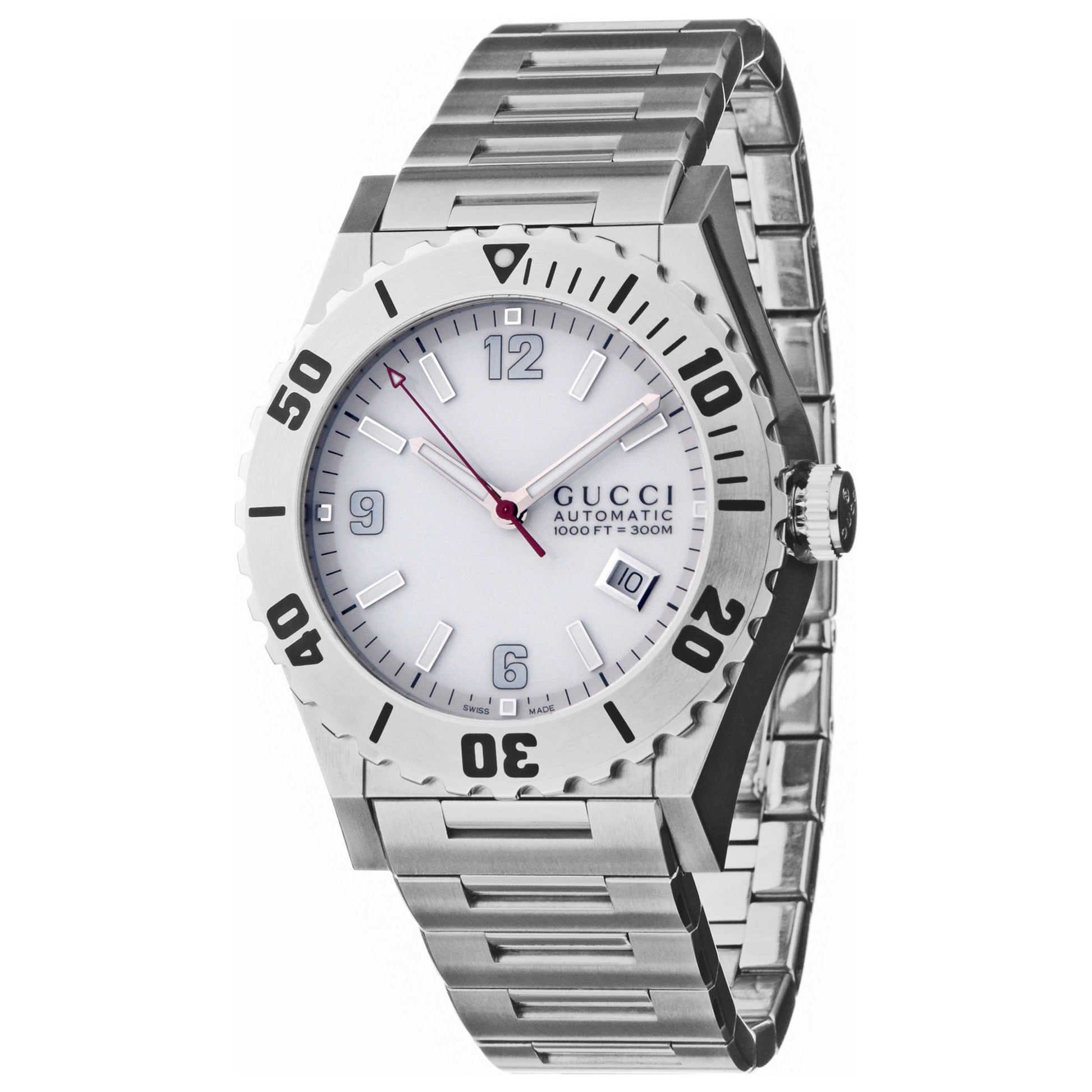 Front view of Gucci 101 Men's Automatic Watch YA115212