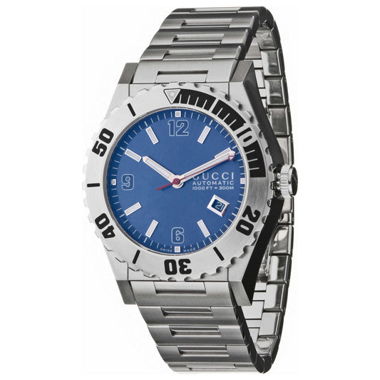 Front view of Gucci 115 Pantheon Men's Watch YA115219