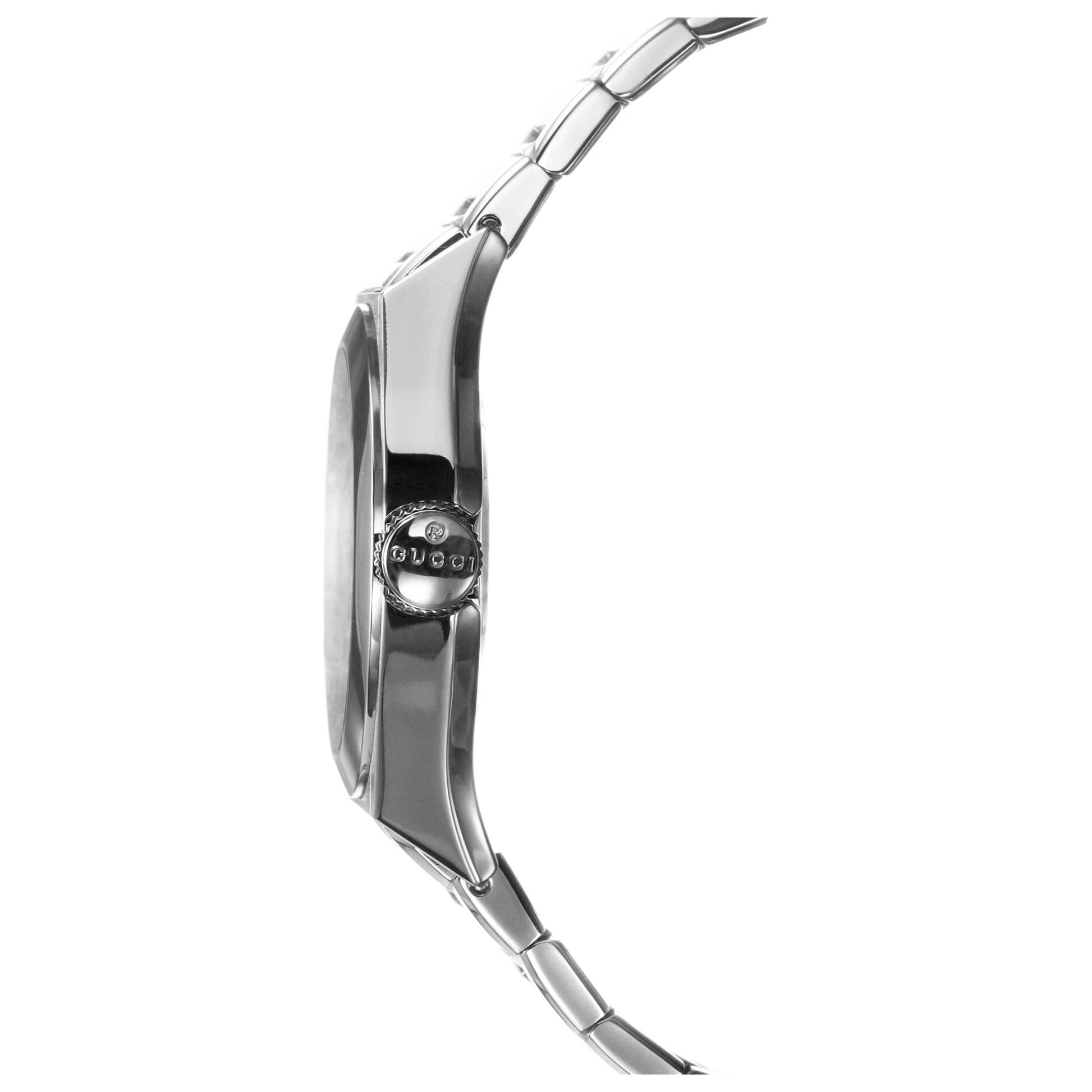 Gucci 115 Pantheon Men's Swiss Quartz (Battery-Powered) Watch YA115401 - Image #4