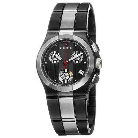 Front view of Gucci 124 MD Women's Watch YA124402