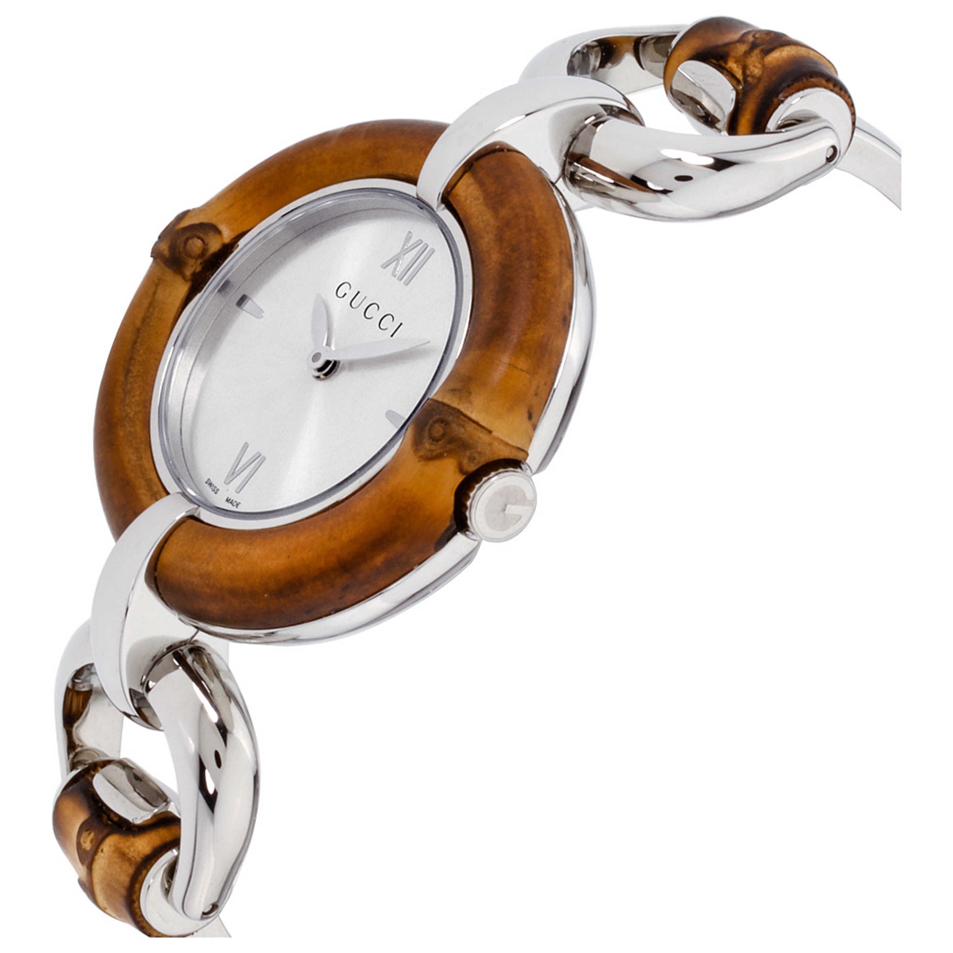 Gucci Bamboo Women's Quartz Watch YA132403 - Image #2