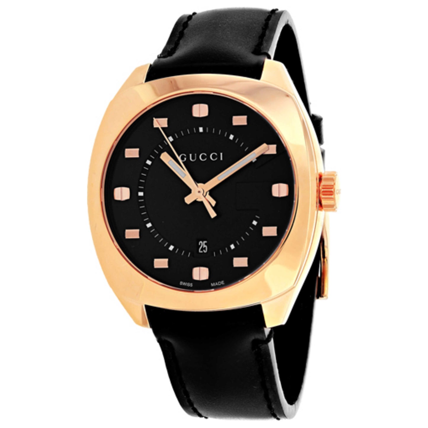 Front view of Gucci GG2570 Men's Quartz Watch YA142309
