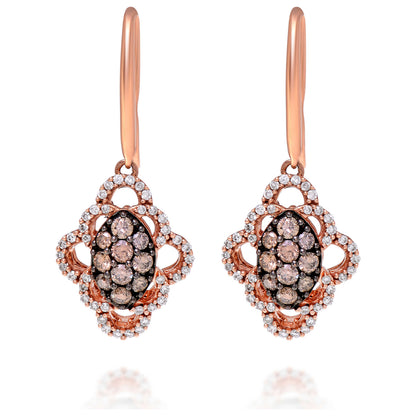 Front view of Le Vian Elegant Women's Earrings YPVR223