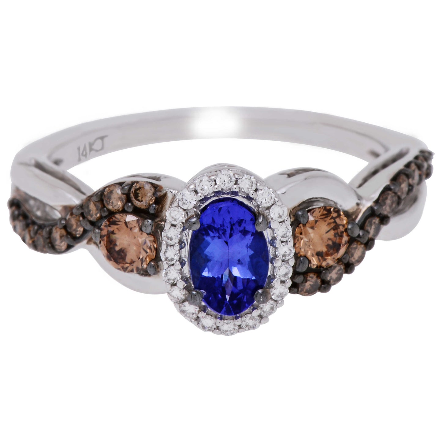 Front view of Le Vian Elegant Women's Ring YPVV1