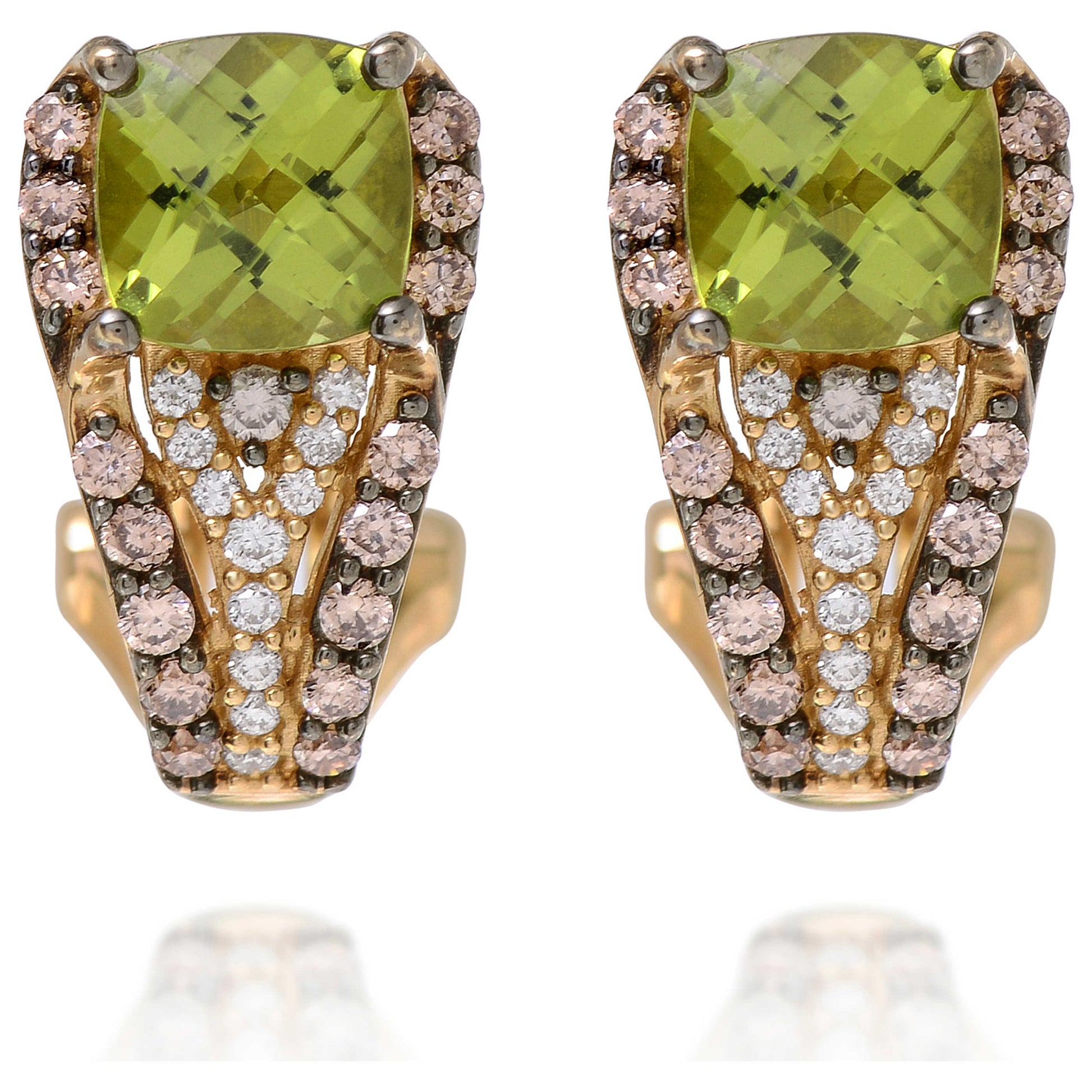 Front view of Le Vian Elegant Women's Earrings YPWL144