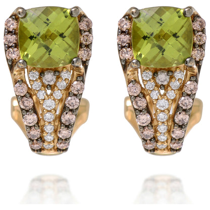 Front view of Le Vian Elegant Women's Earrings YPWL144