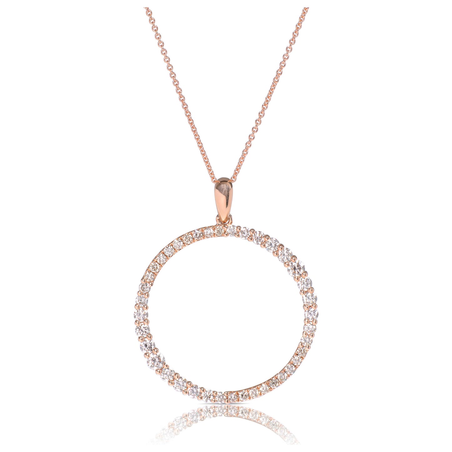 Front view of Le Vian Elegant Women's Necklace YRFI3